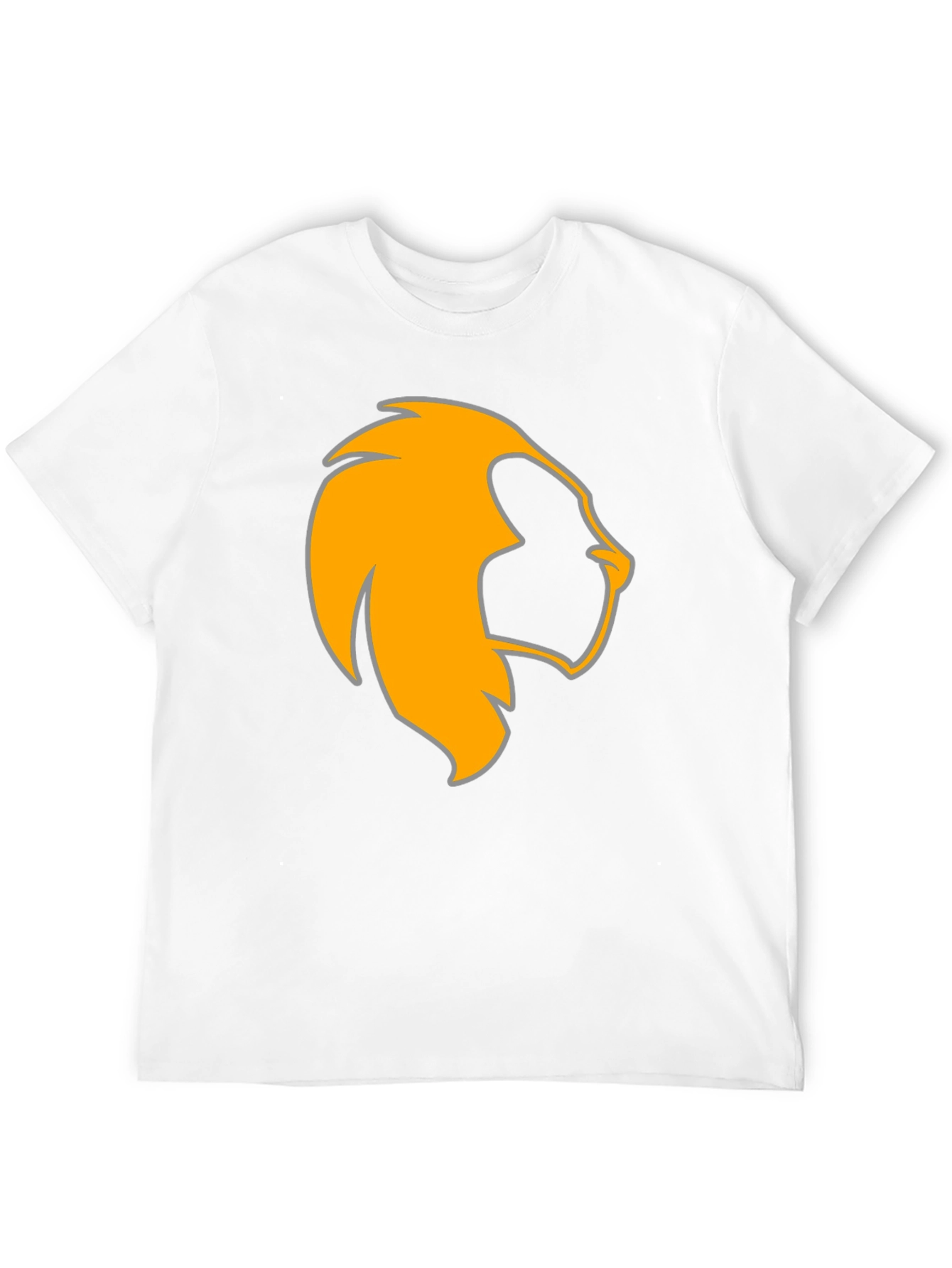 Black Lion Head Graphic Black Tee - Bold & Stylish view 12