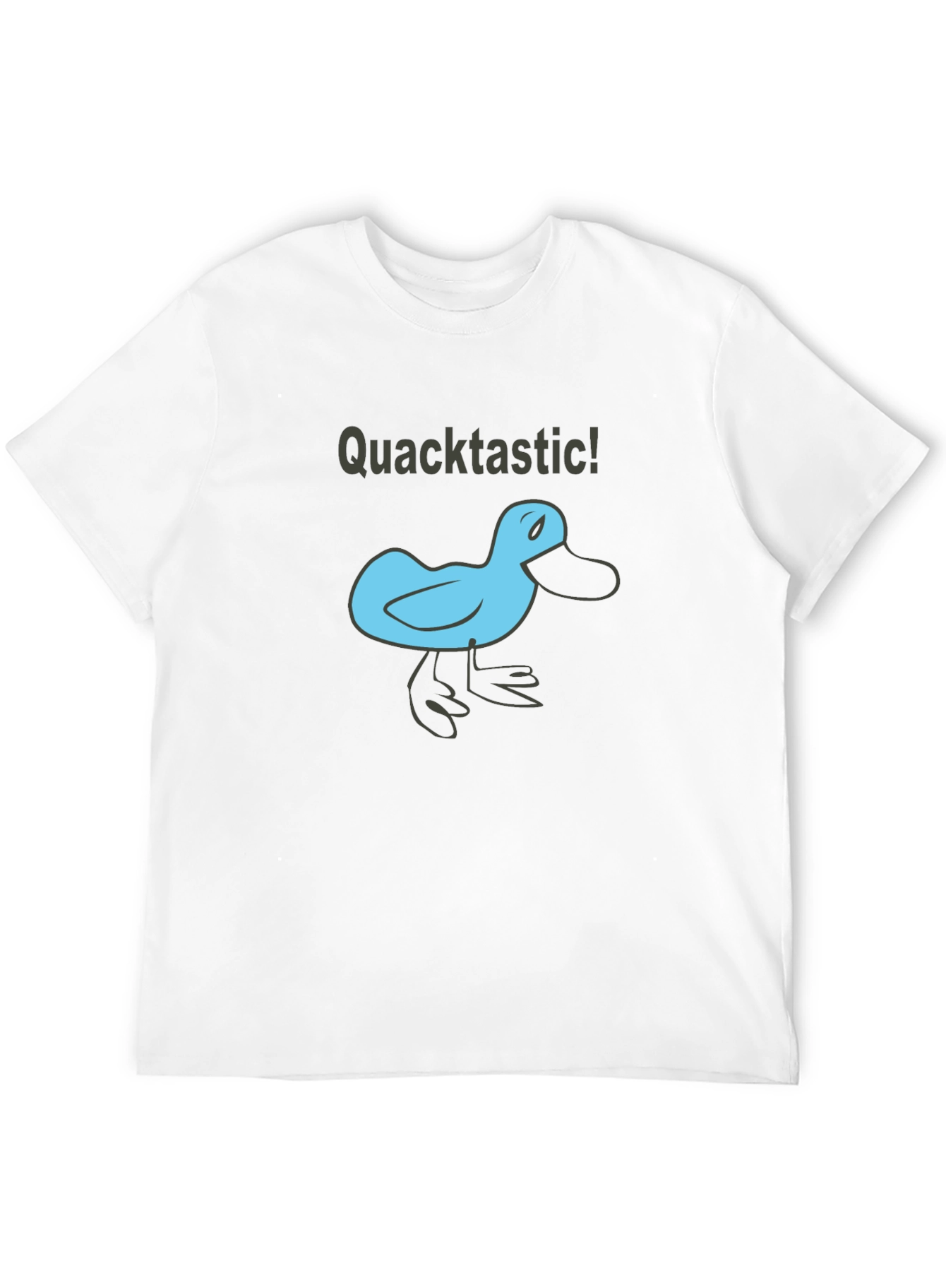 Black Quacktastic Duck Graphic Black T-Shirt view 12