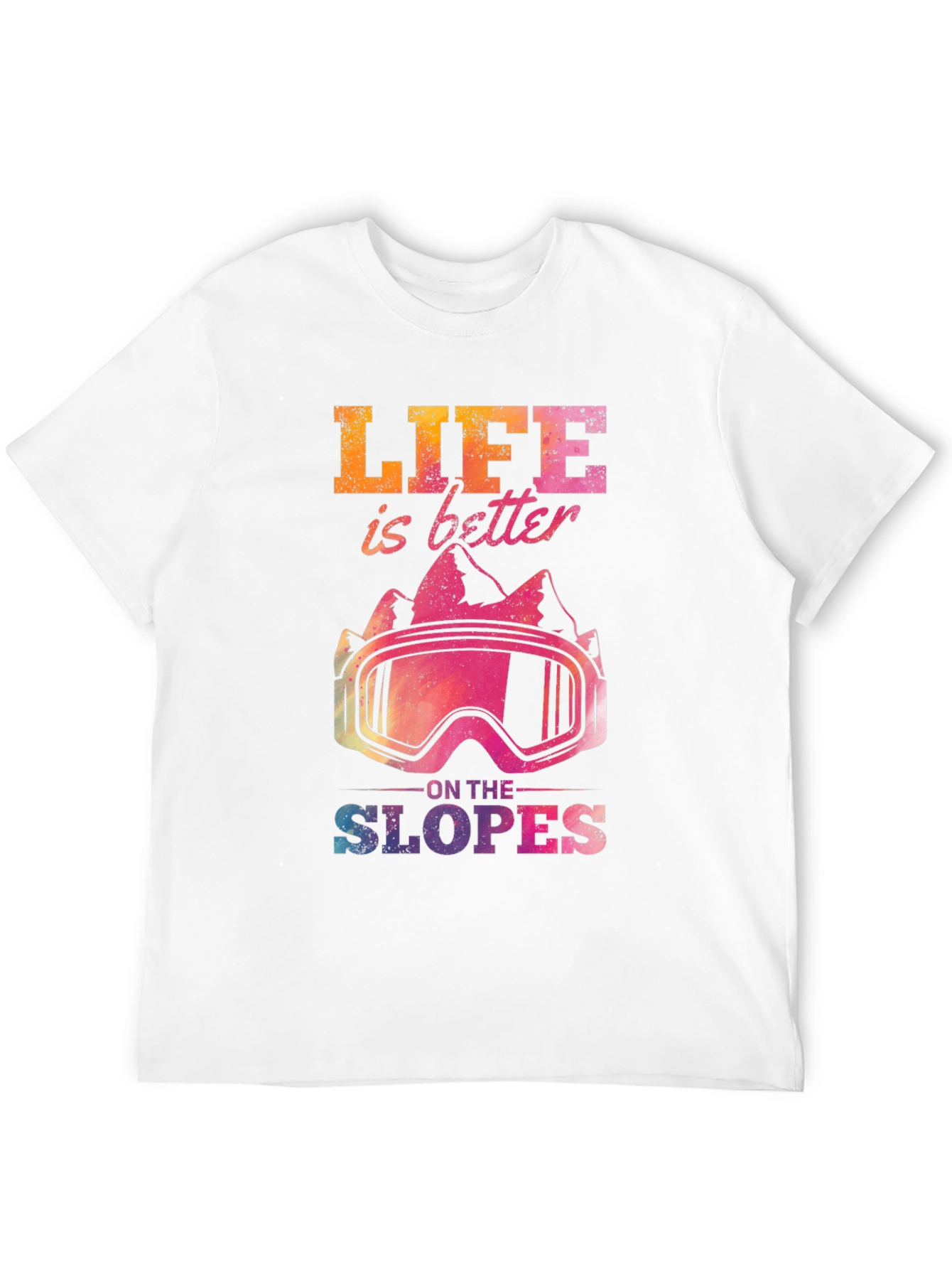 Life Is Better On The Slopes Graphic Tee - 12