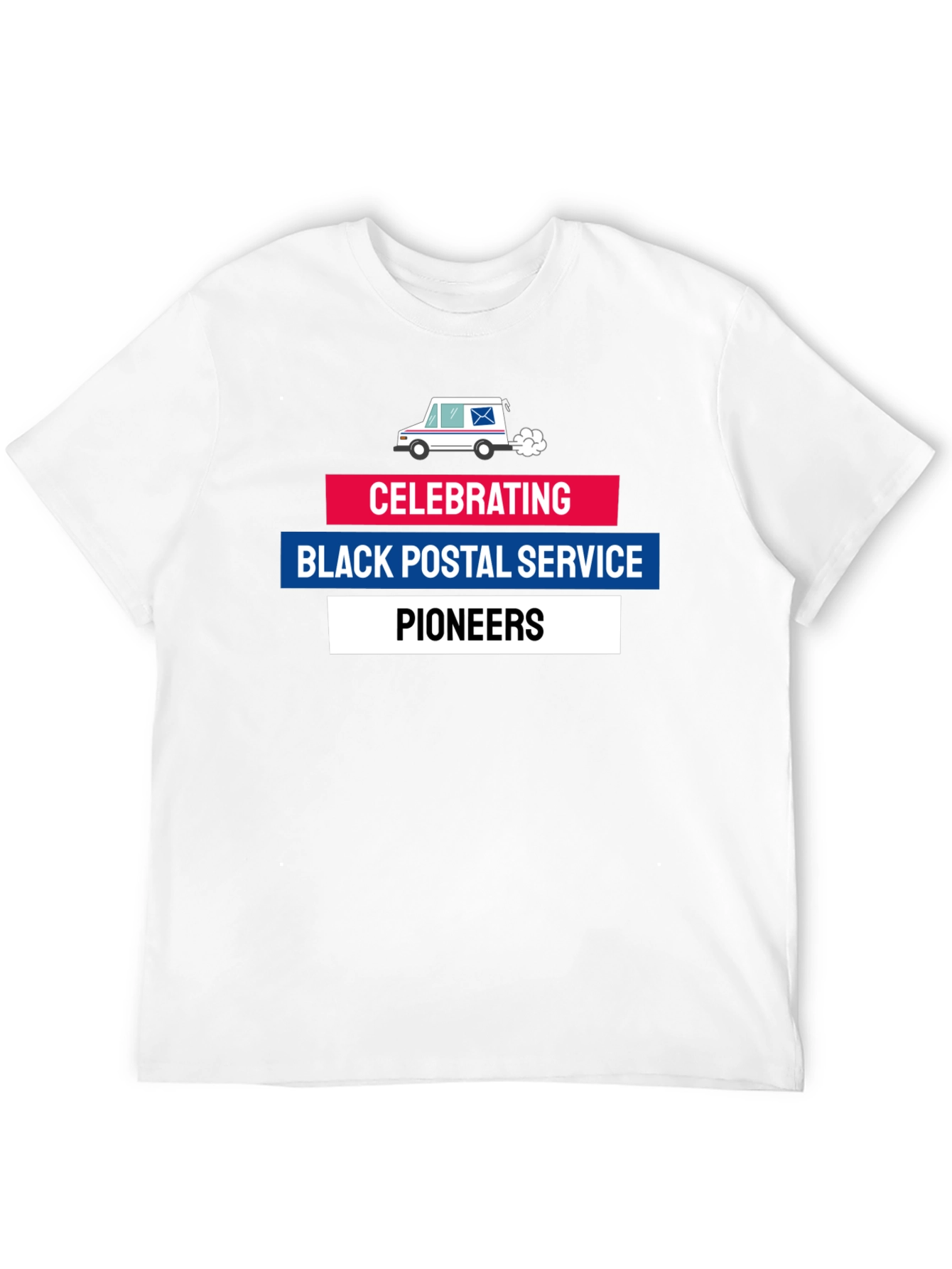 Black Postal Service Pioneers T-Shirt - 12