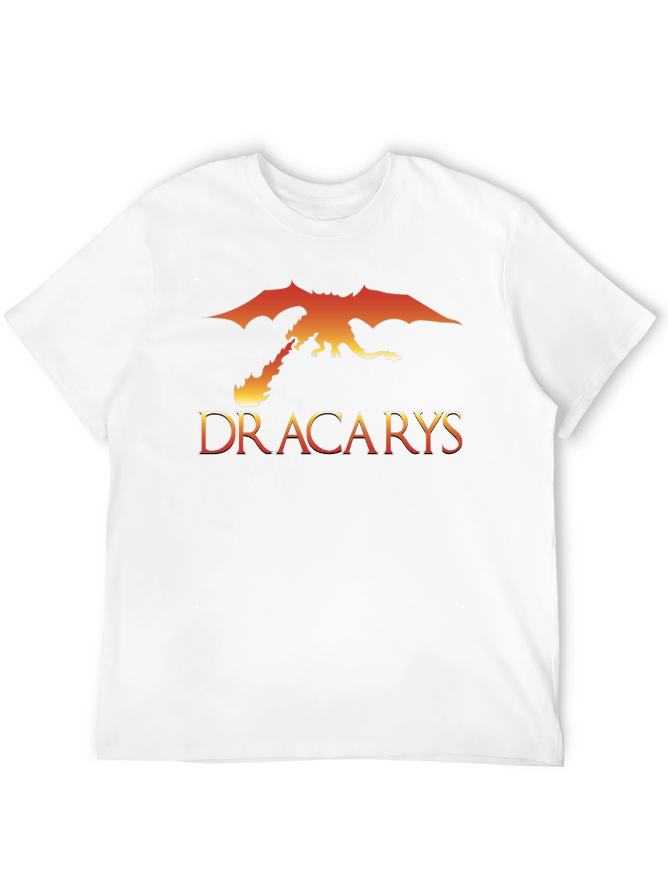 Black Dracarys Dragon Fire Graphic T-Shirt - Black view 12