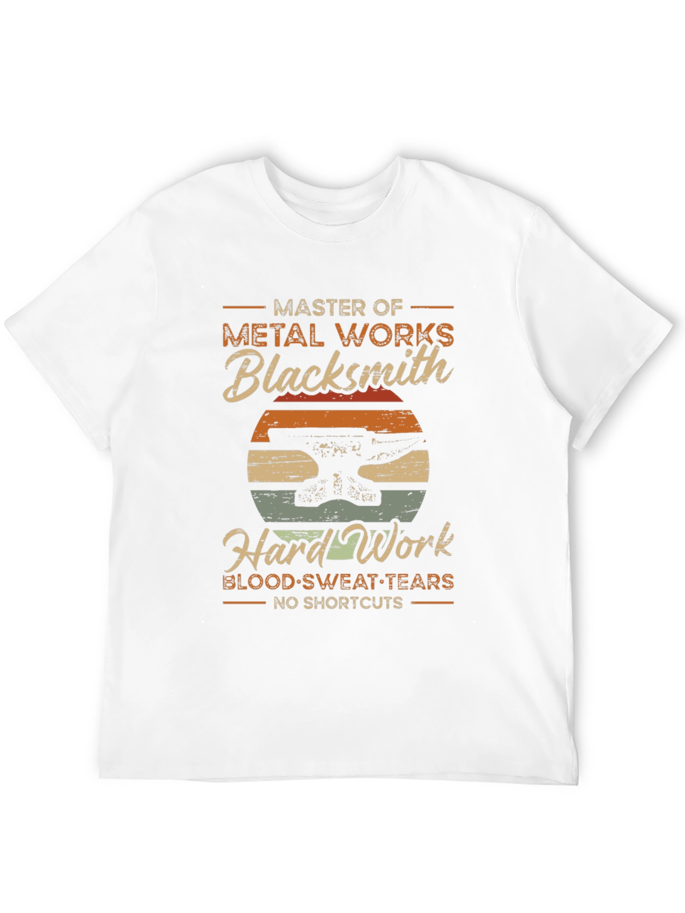 Black Blacksmith Master Metalworks T-Shirt view 12