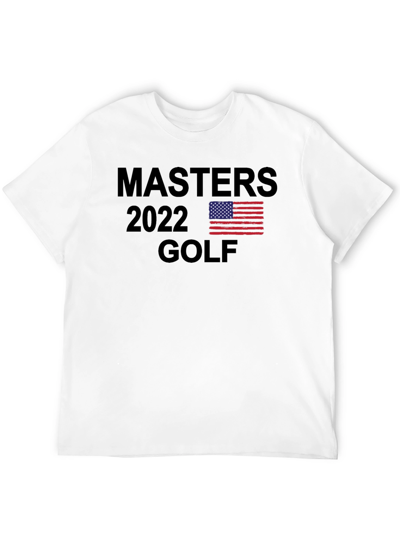 Black Masters 2022 Golf Graphic T-Shirt view 12