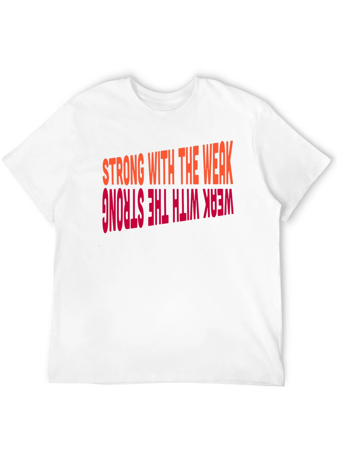 Black Strong with the Weak Graphic Tee view 12