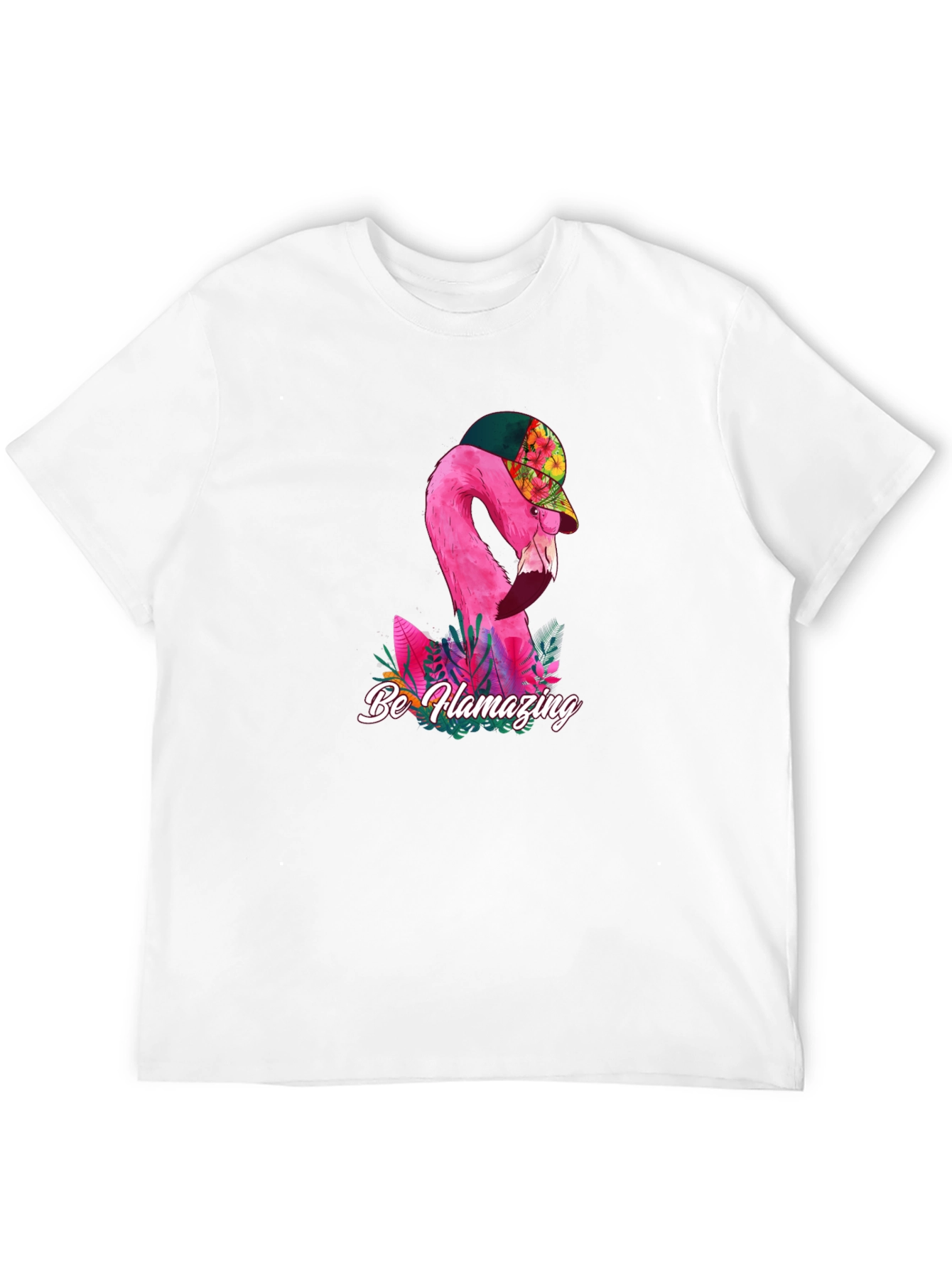 Black Flamazing Flamingo Graphic Tee view 12