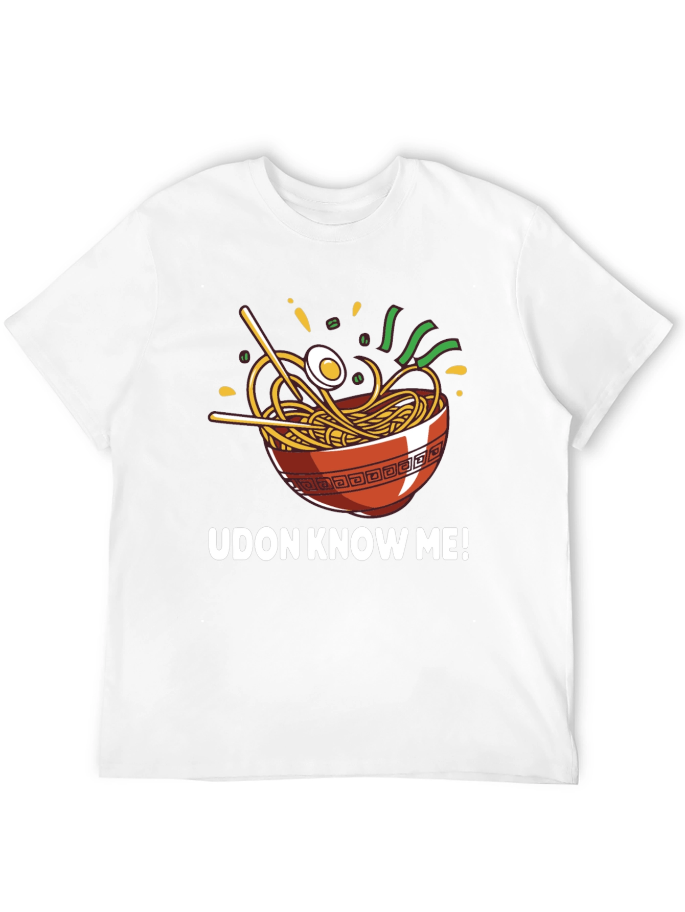 Black Udon Know Me! Ramen Graphic T-Shirt view 12