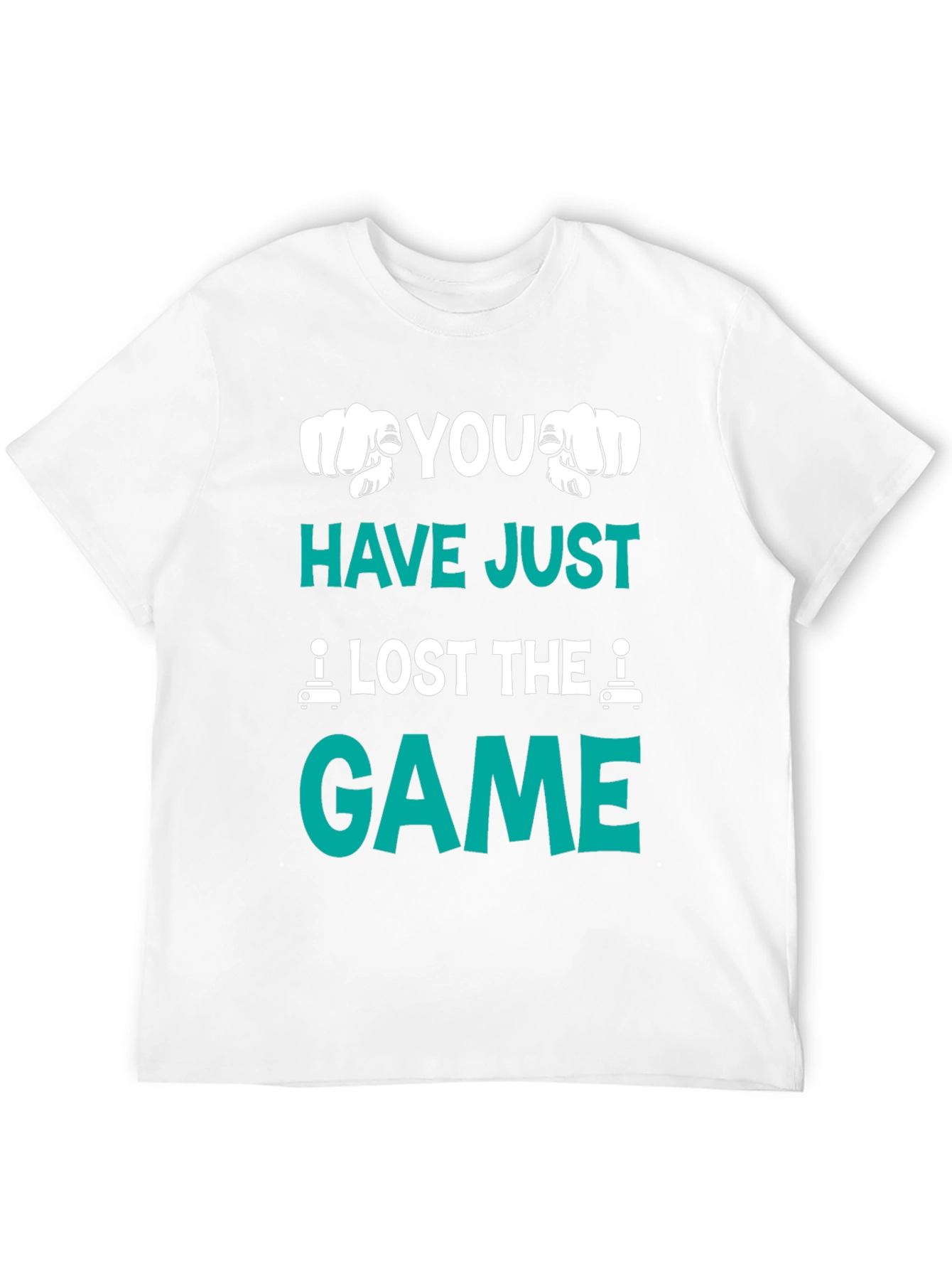 Black You Lost The Game Graphic Tee - Gamer Style view 12
