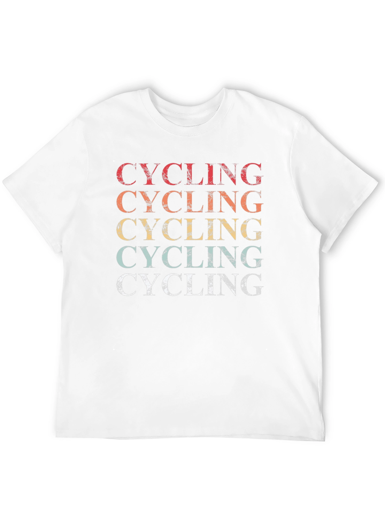 Black Retro Cycling Graphic Tee - Cool Biker Shirt view 12