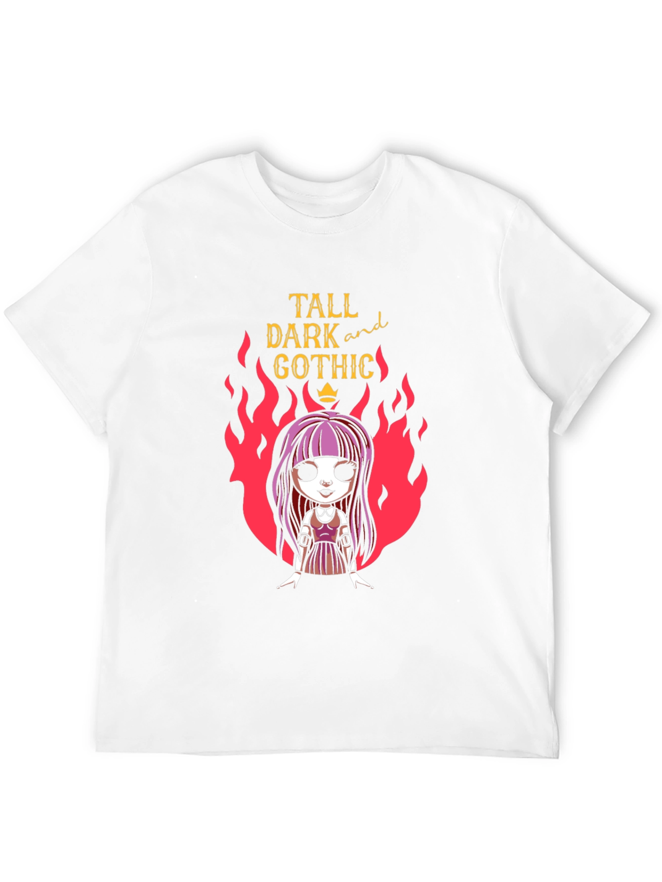 Black Tall, Dark & Gothic T-Shirt view 12