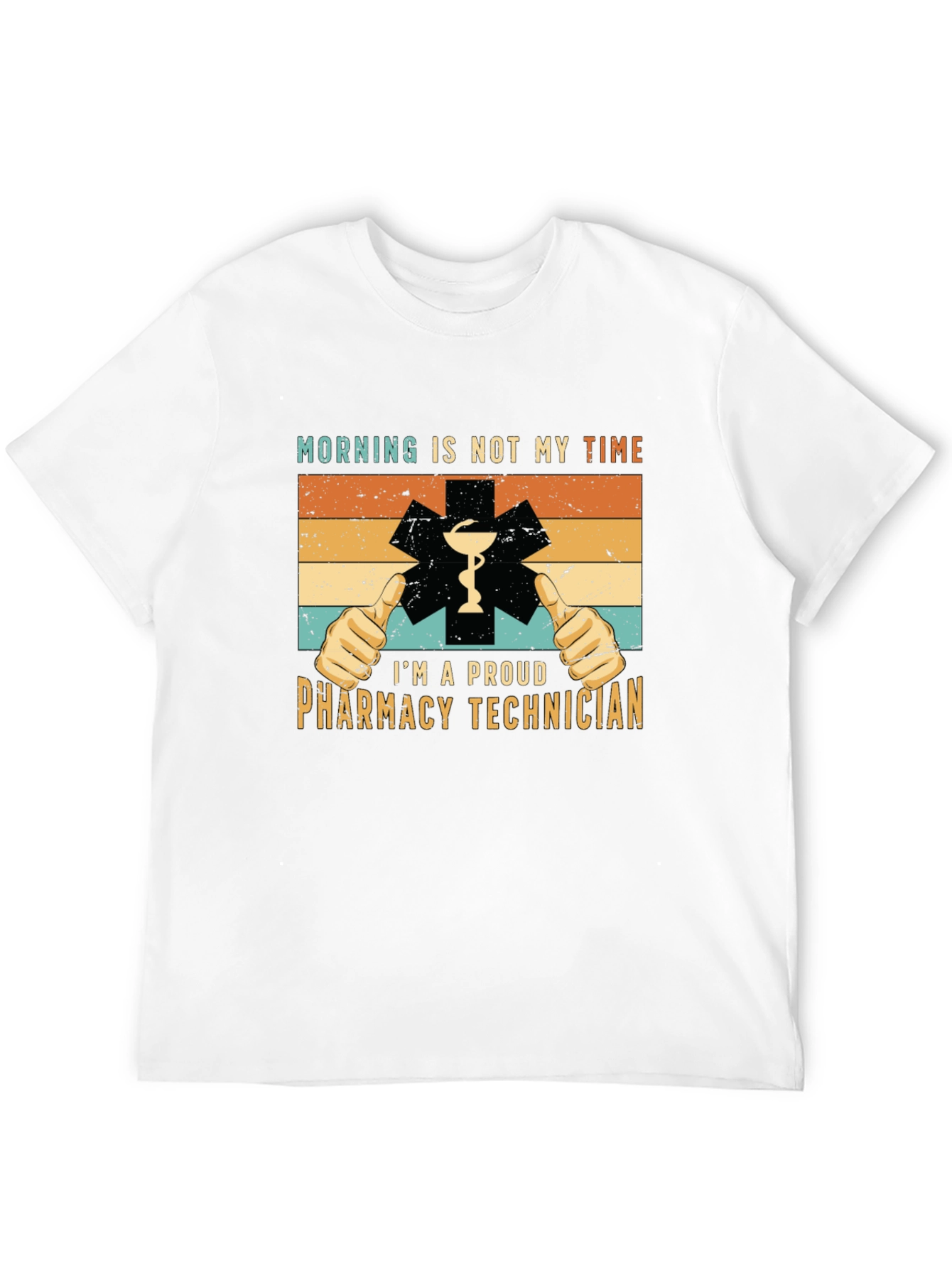 Black Proud Pharmacy Technician T-Shirt view 12