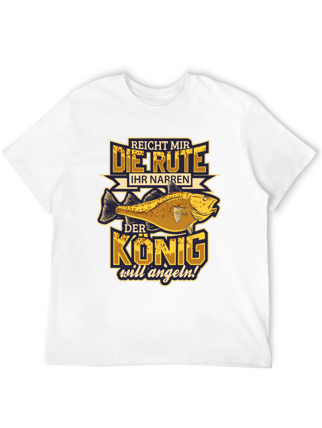 Black King Fishing Graphic T-Shirt view 12