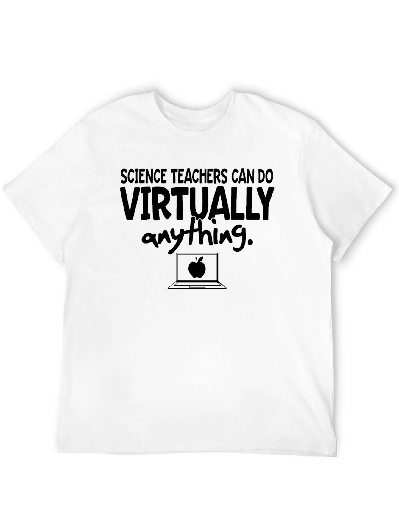 Black Science Teachers Can Do Virtually Anything Graphic Tee view 12