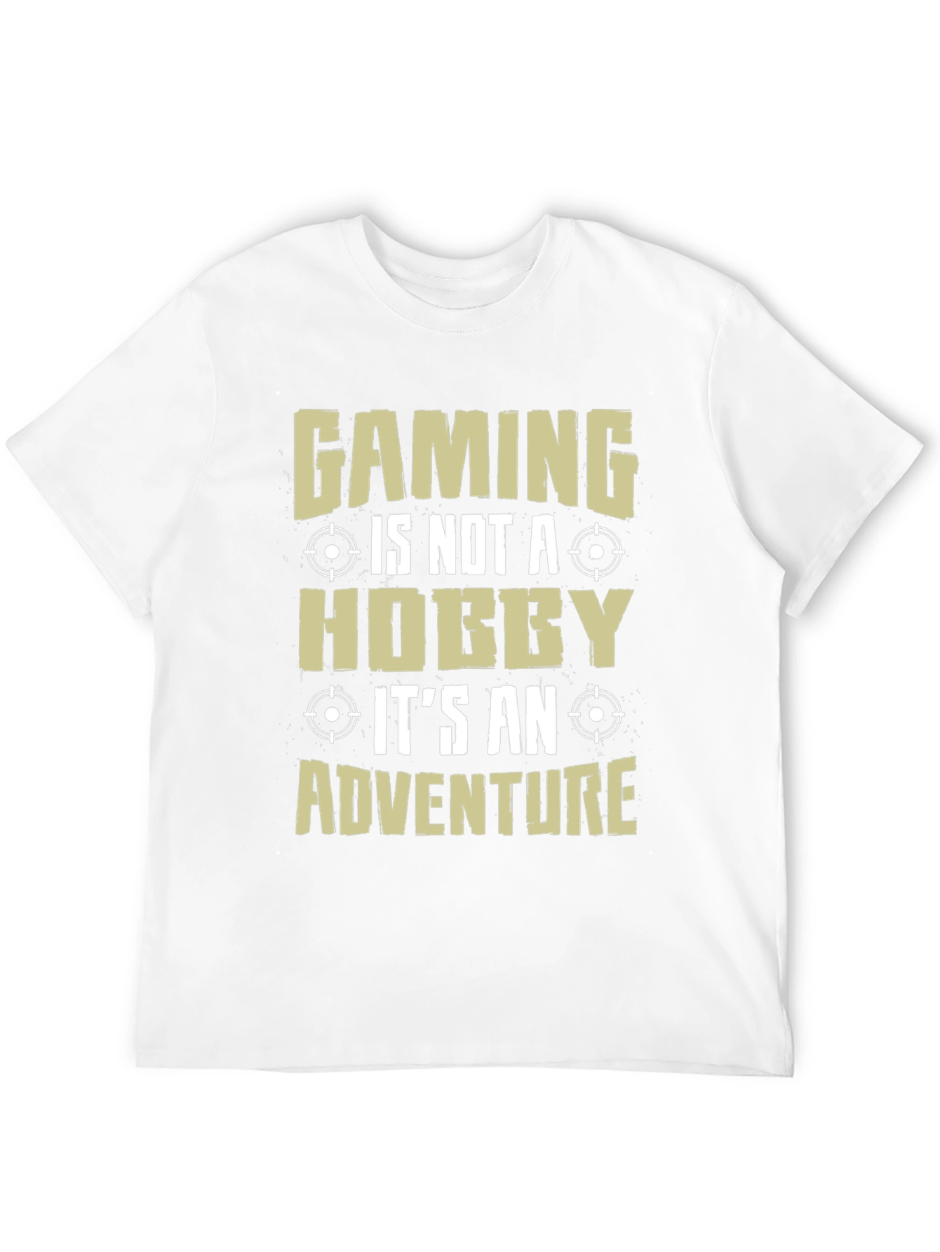 Black Gaming is Not a Hobby Men's Black T-Shirt view 12