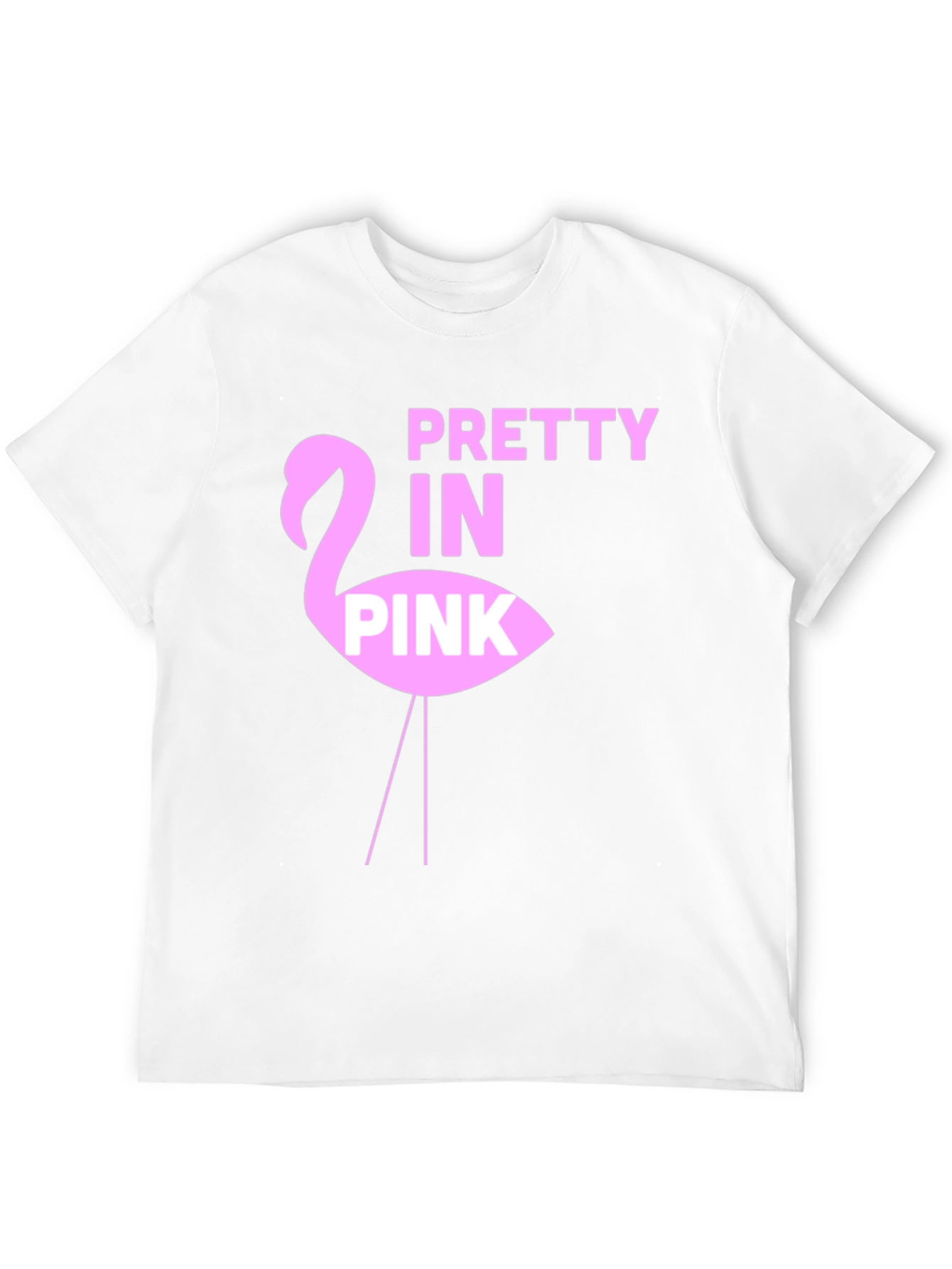 Black Pretty in Pink Flamingo Graphic Tee view 12