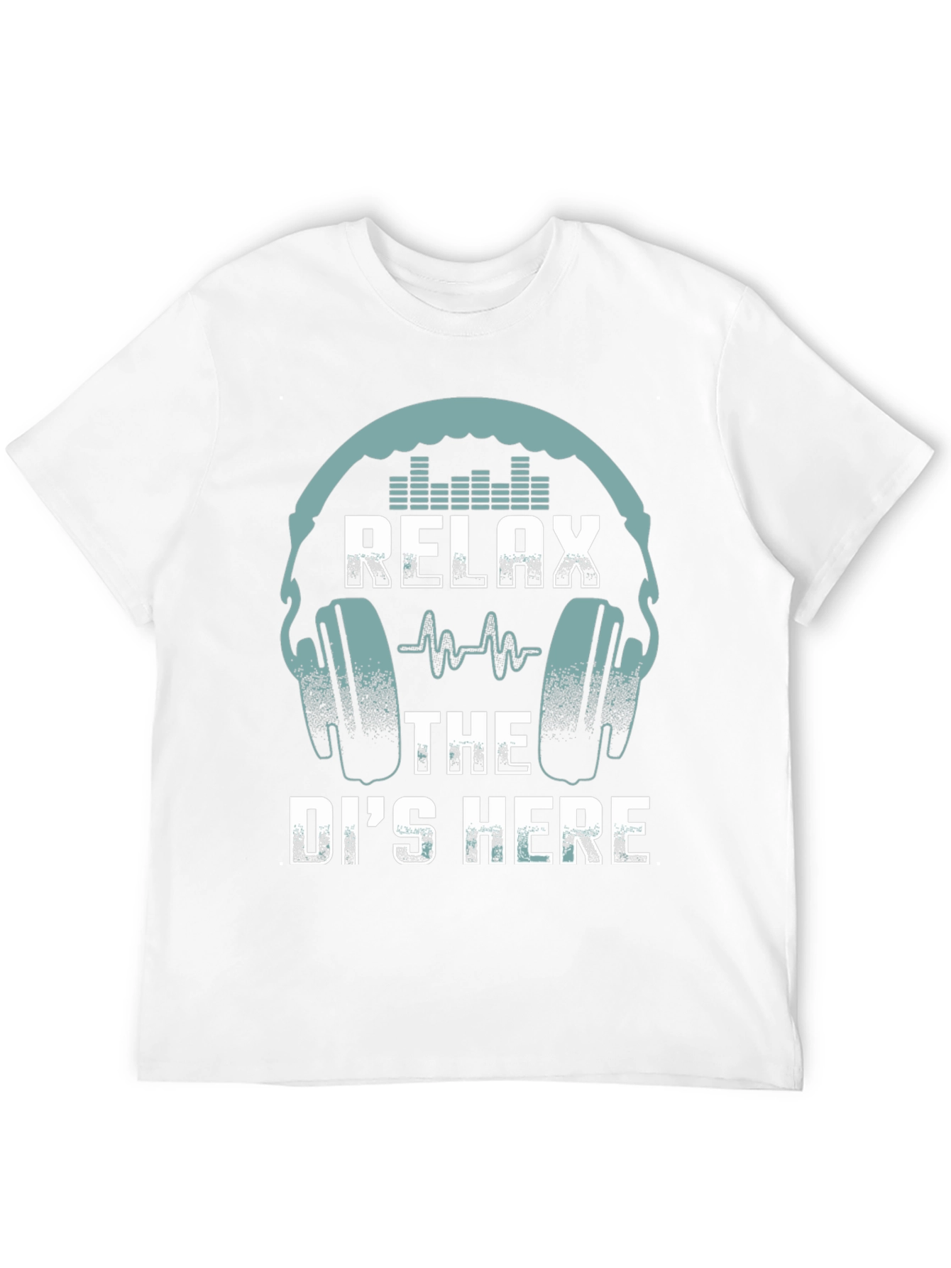 Black Relax The DJ's Here T-Shirt view 12