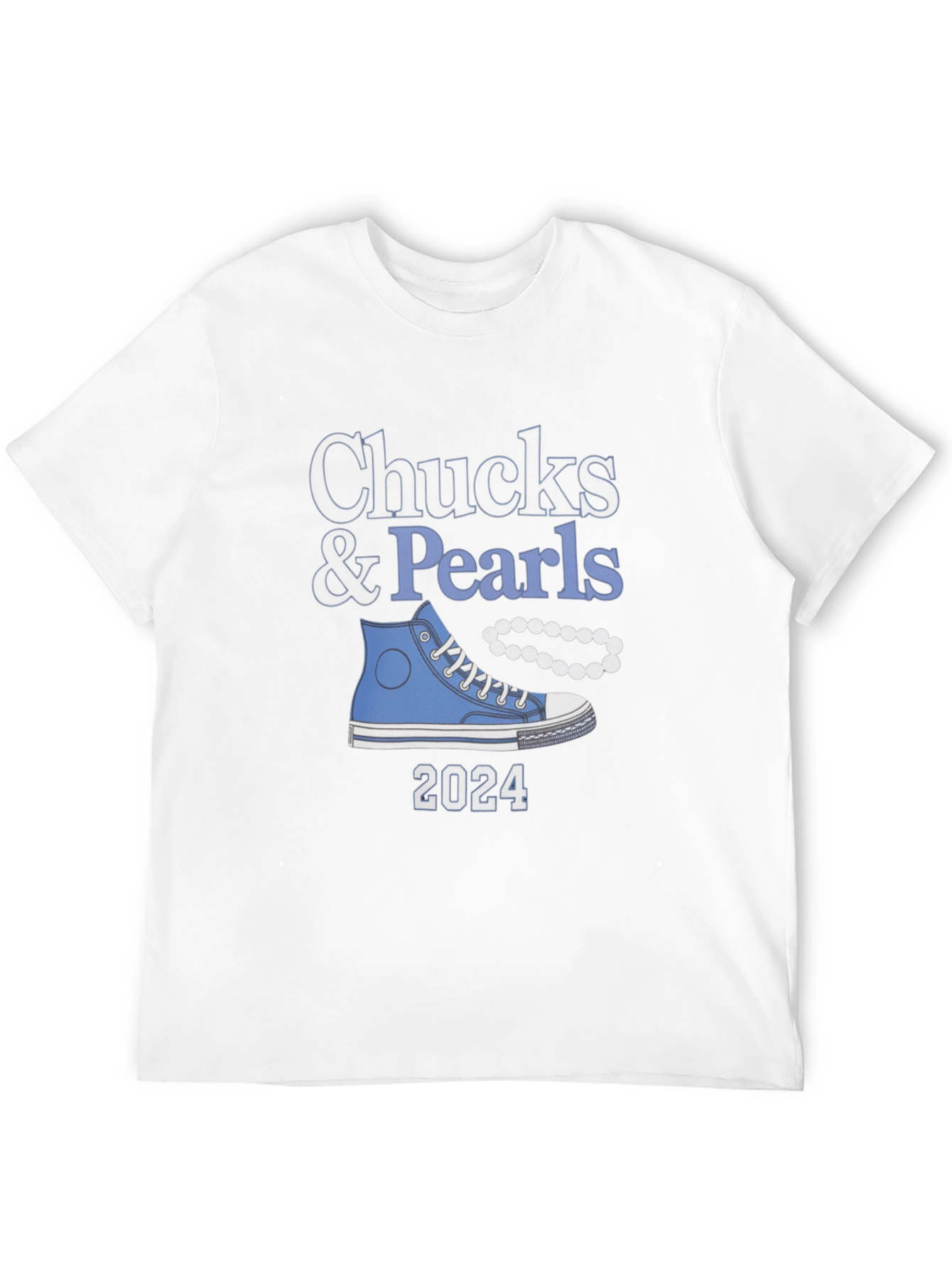 Black Chucks & Pearls 2024 T-Shirt view 12