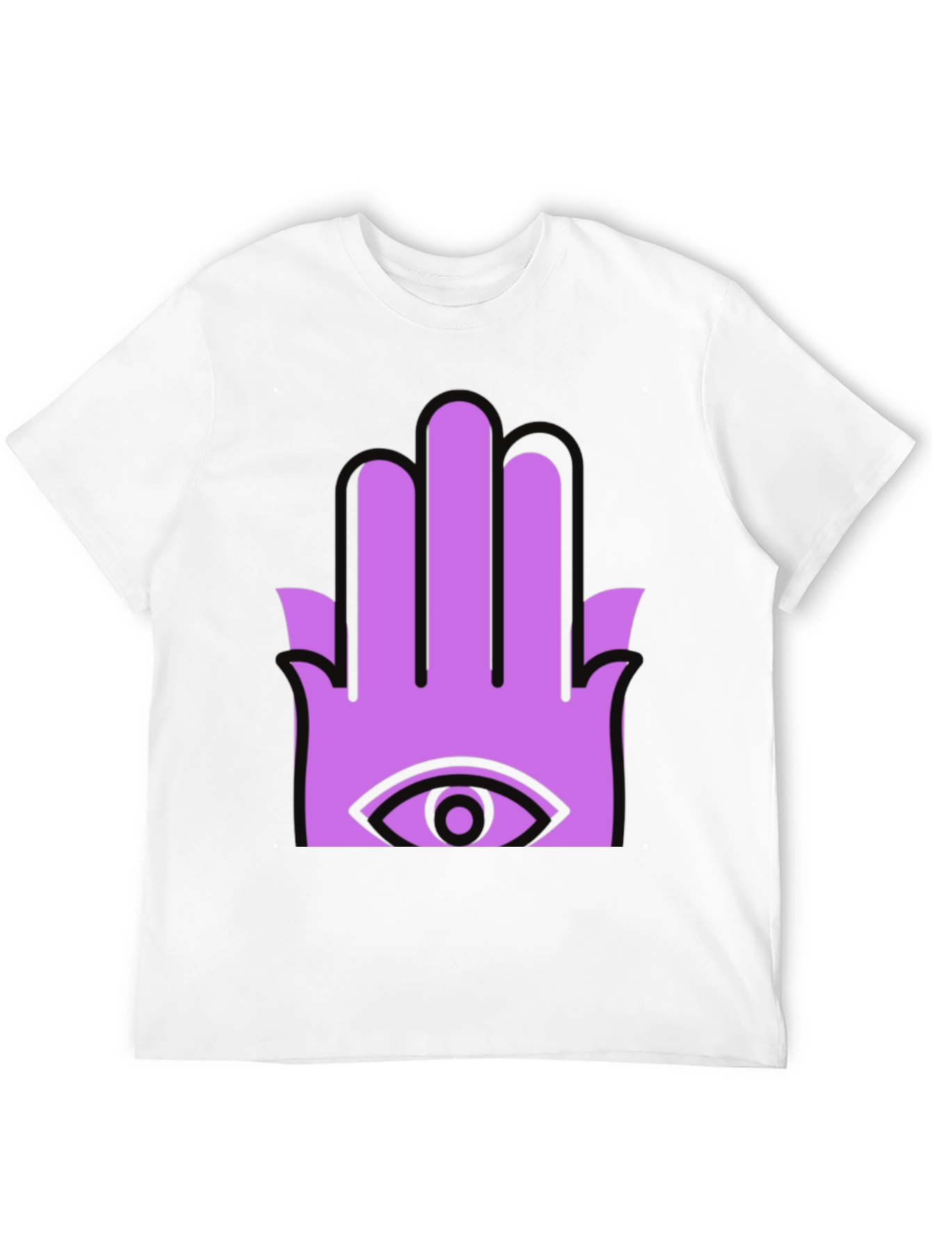 Black Eye Hand Graphic Tee - Stylish Casual Wear view 12