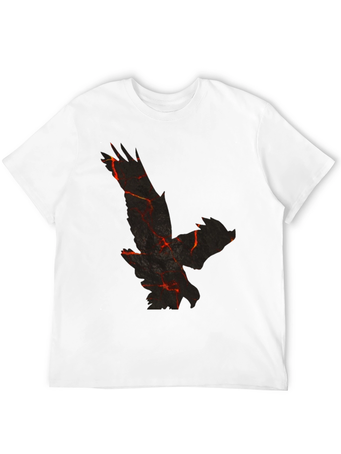 Lava Eagle Graphic Black T-Shirt - 12