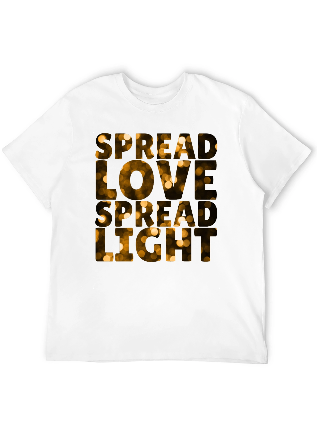 Black Spread Love Spread Light Black T-Shirt view 12