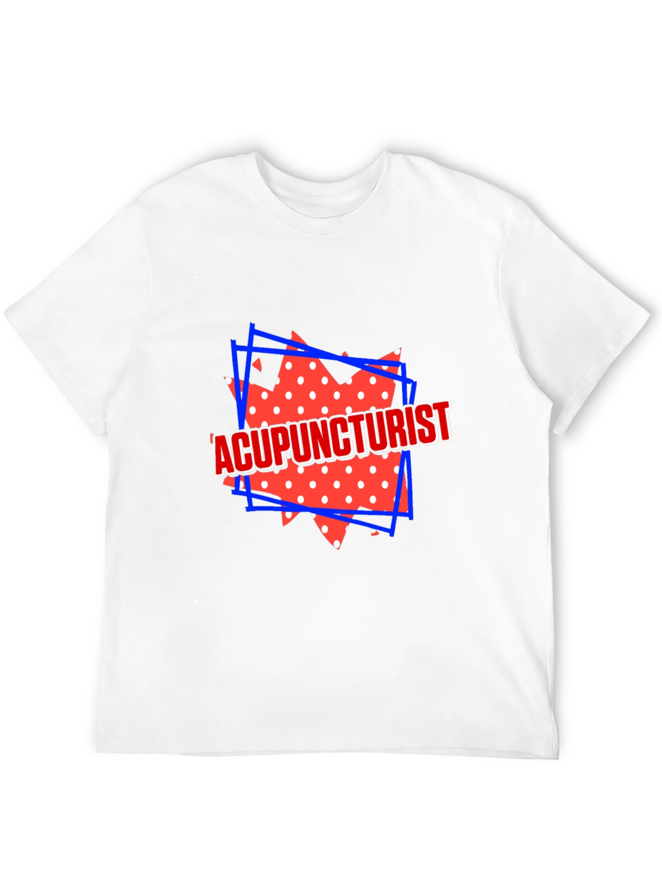 Black Acupuncturist Graphic Tee - Novelty Design Shirt view 12
