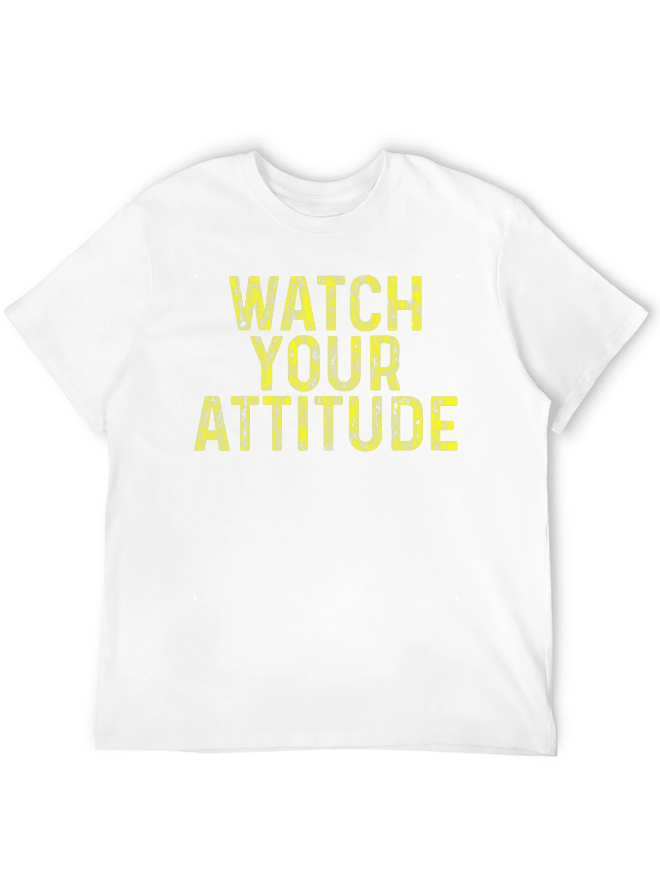 Watch Your Attitude Graphic Tee - Bold Statement Shirt - 12
