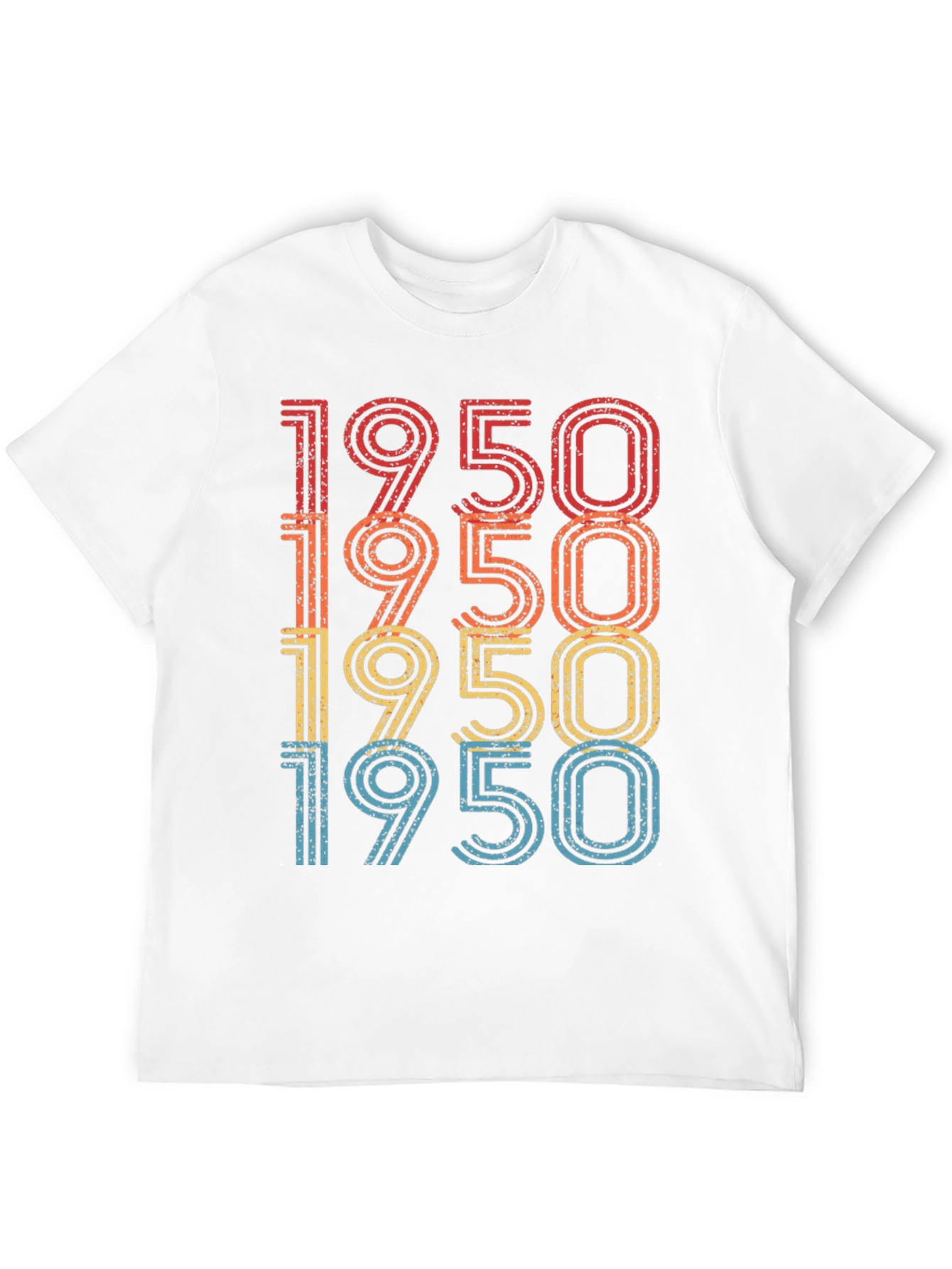 Black Vintage 1950 T-Shirt - Retro Style view 12