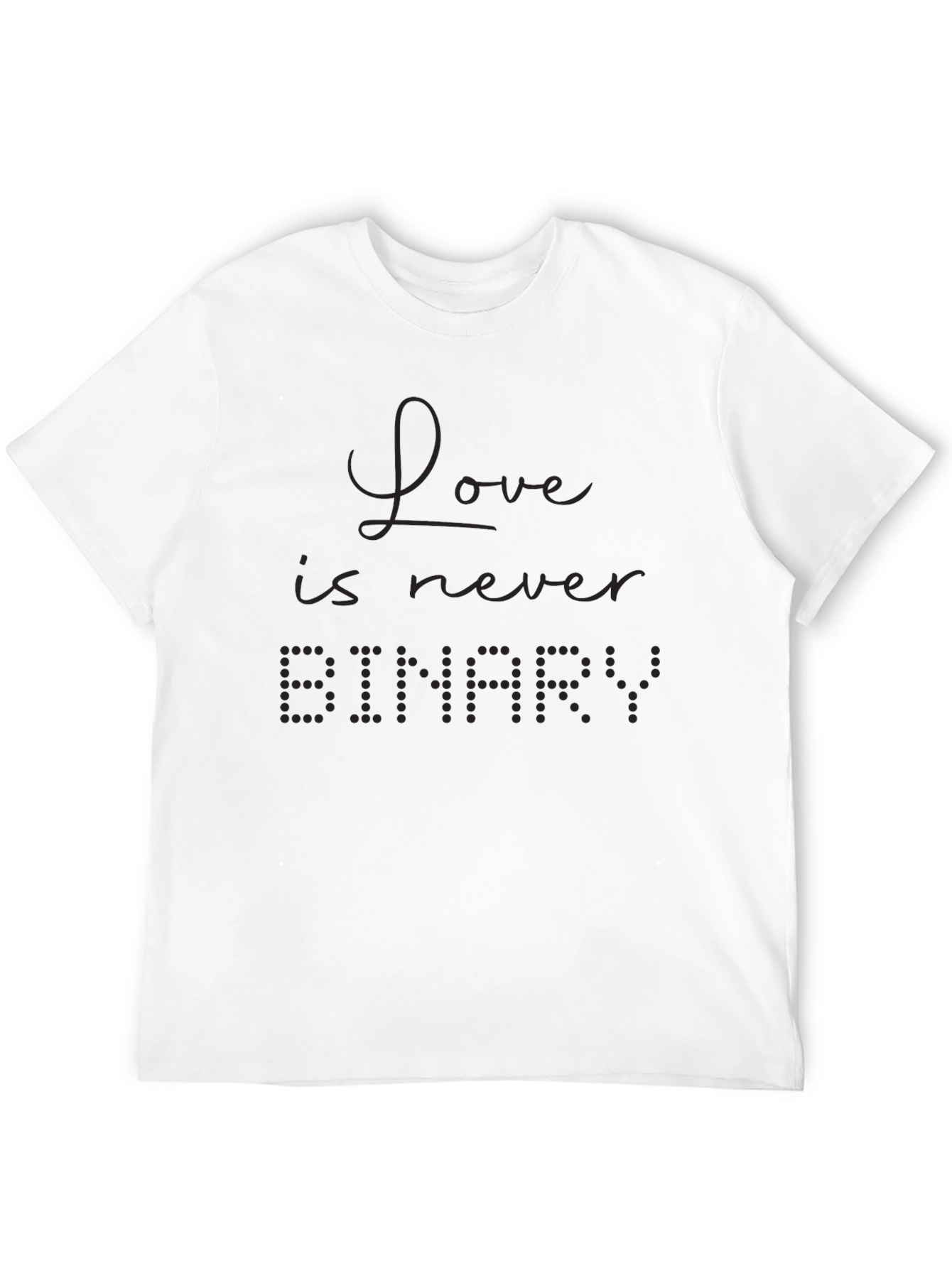 Black Love is Never Binary - Graphic Black Tee view 12