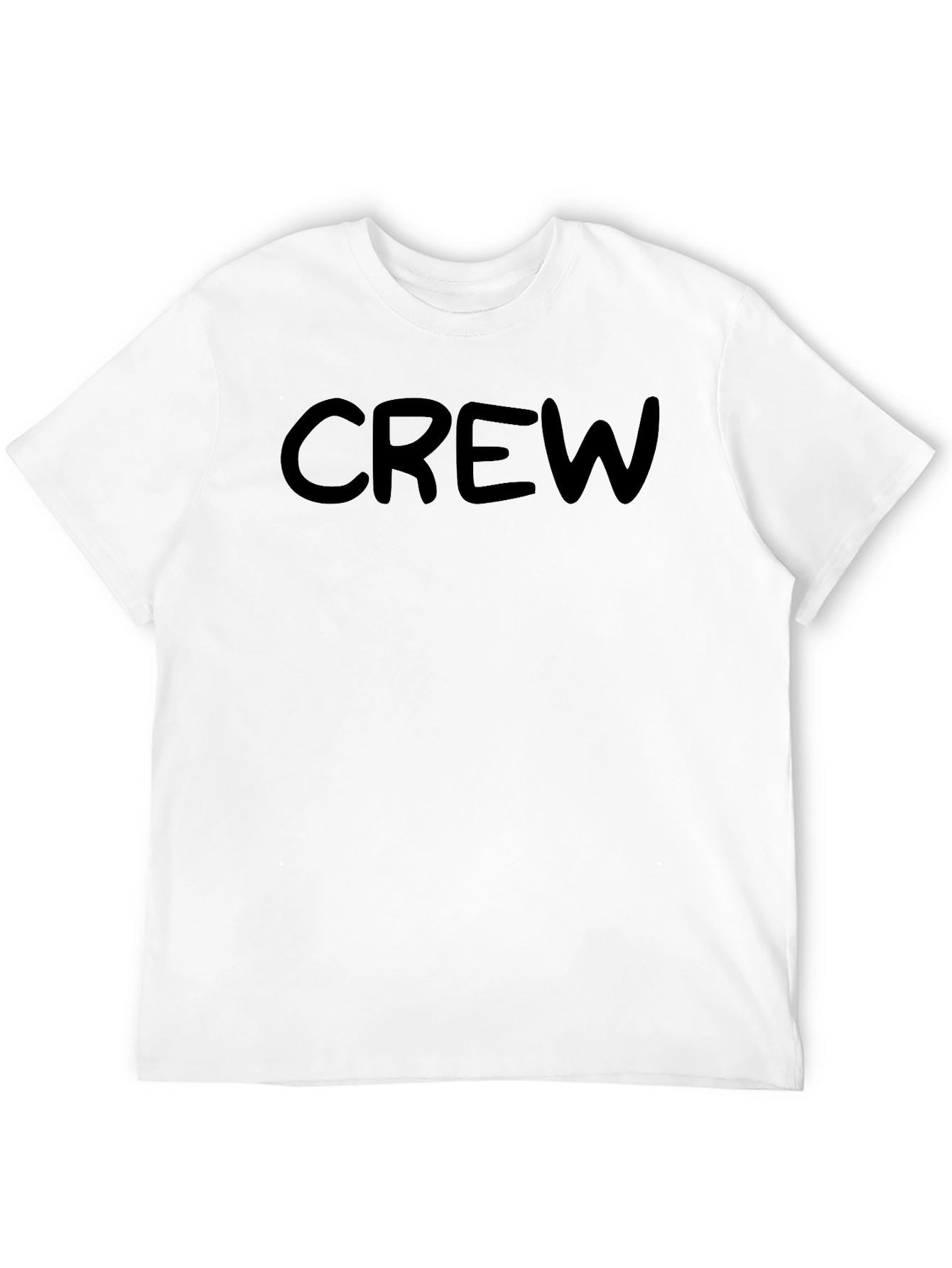 Black Crew Neck Black T-Shirt view 12