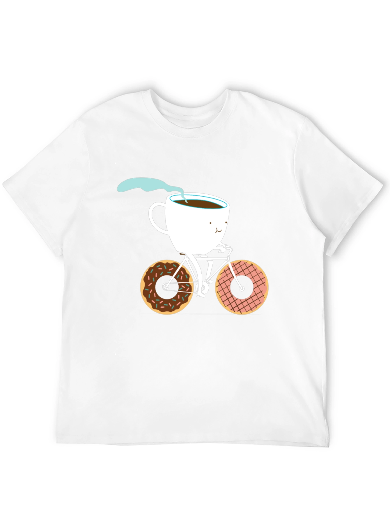 Black Coffee & Donuts Cycle T-Shirt view 12