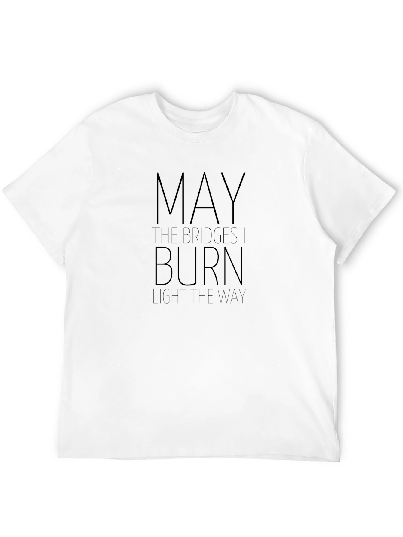 Black May The Bridges I Burn T-Shirt view 12