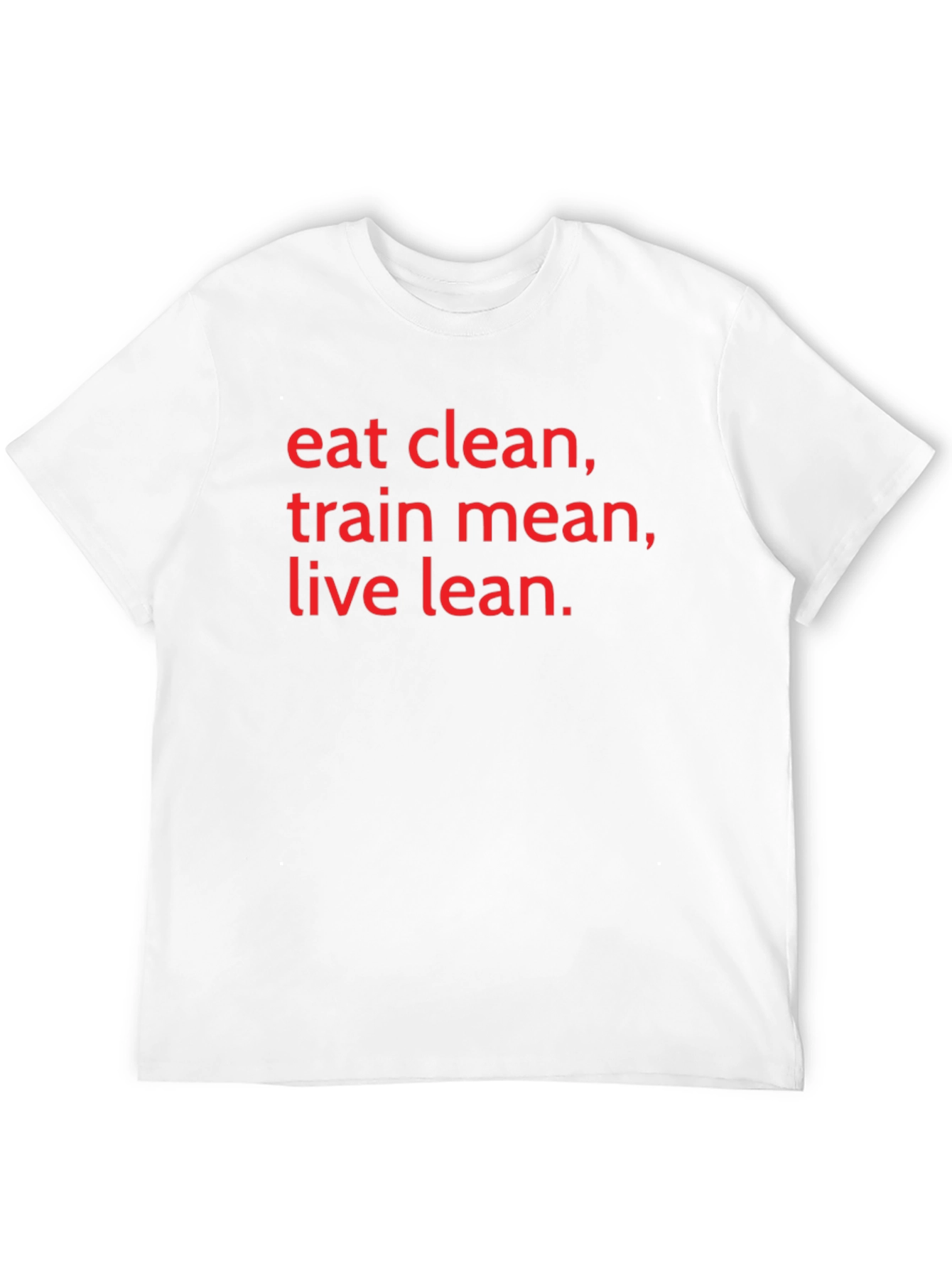 Black Eat Clean Train Mean Live Lean Black Tee view 12