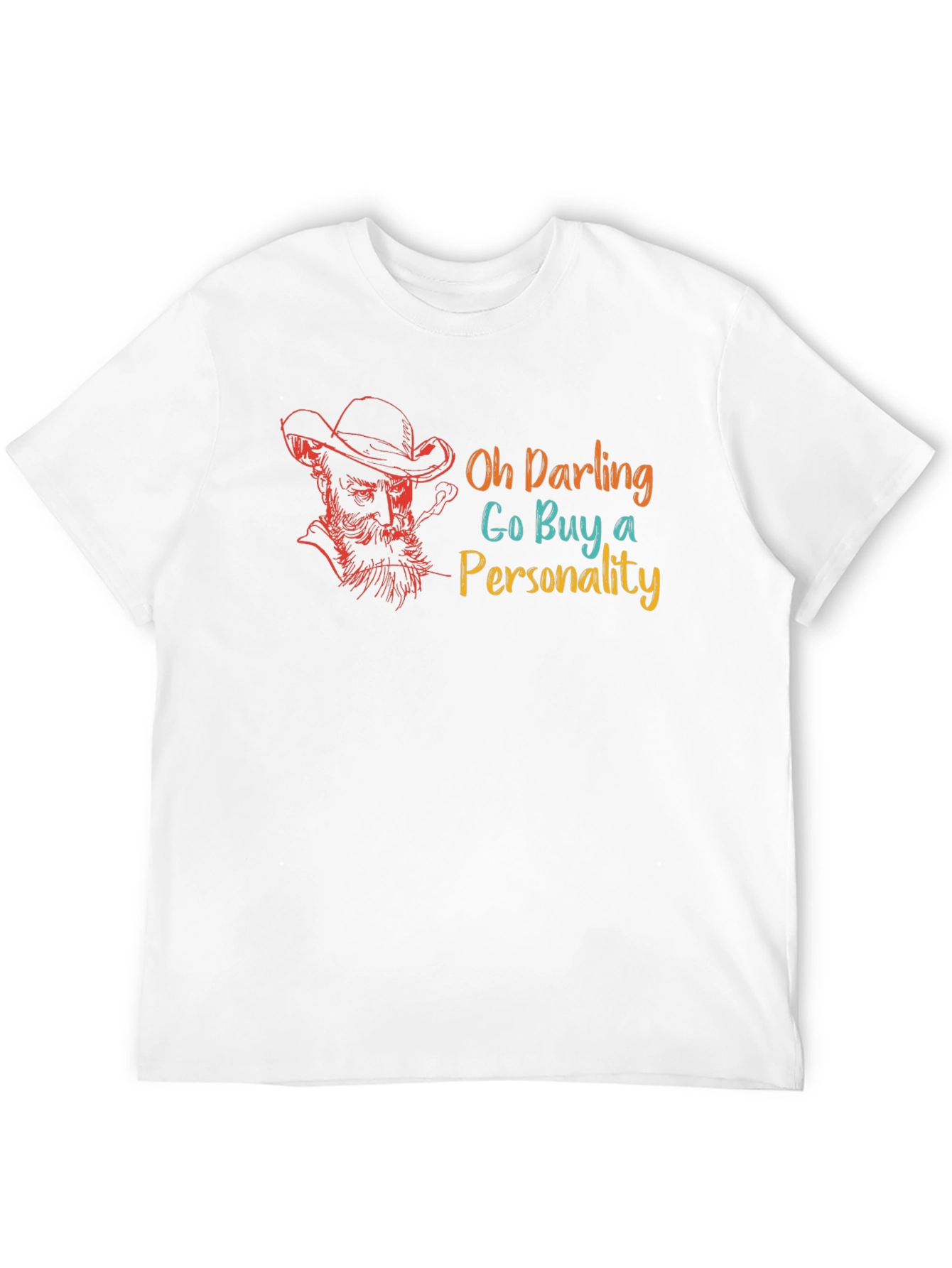 Black Oh Darling Buy A Personality Graphic T-Shirt view 12