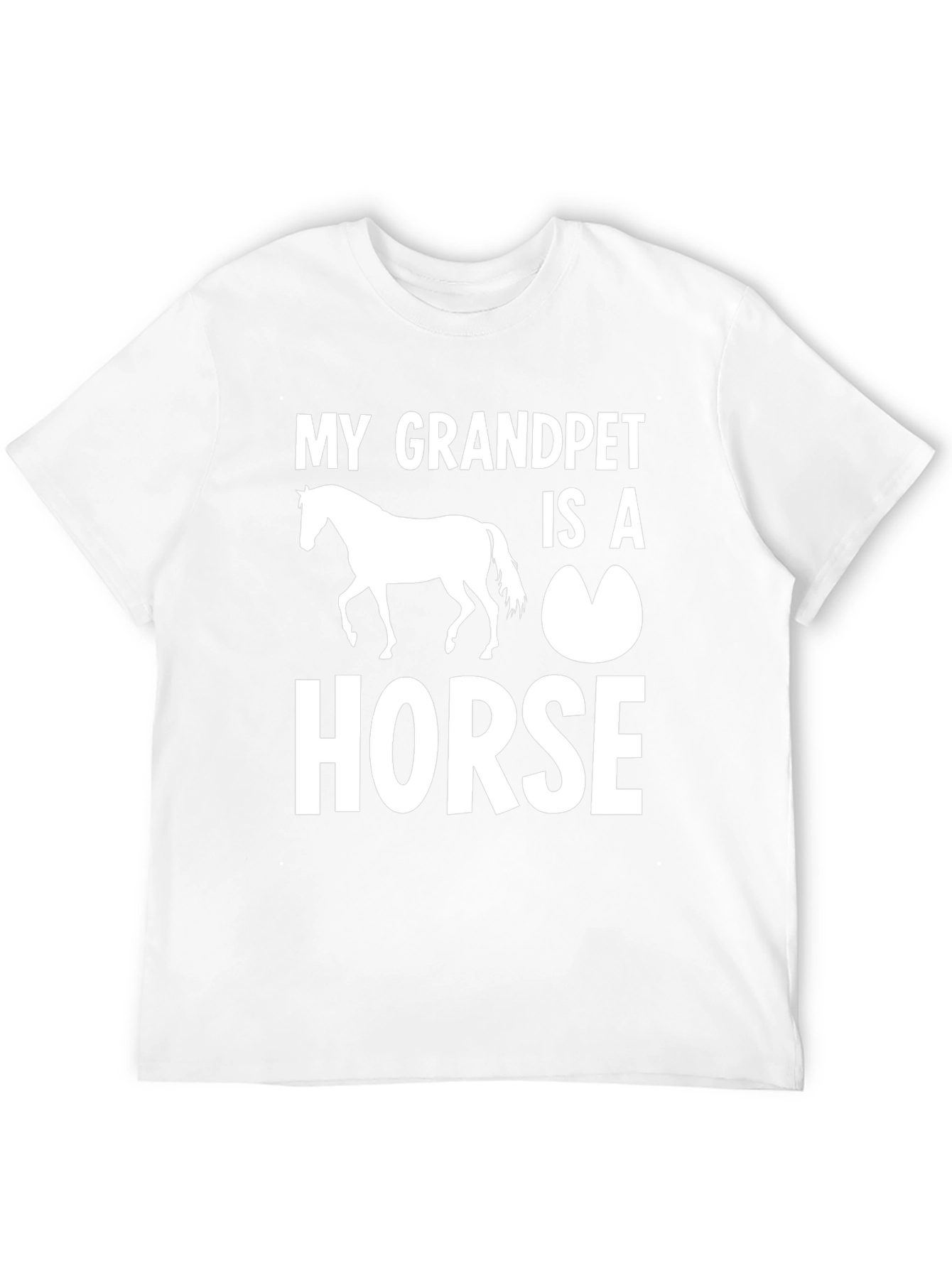 Black My Grandpet is a Horse Graphic T-Shirt view 12