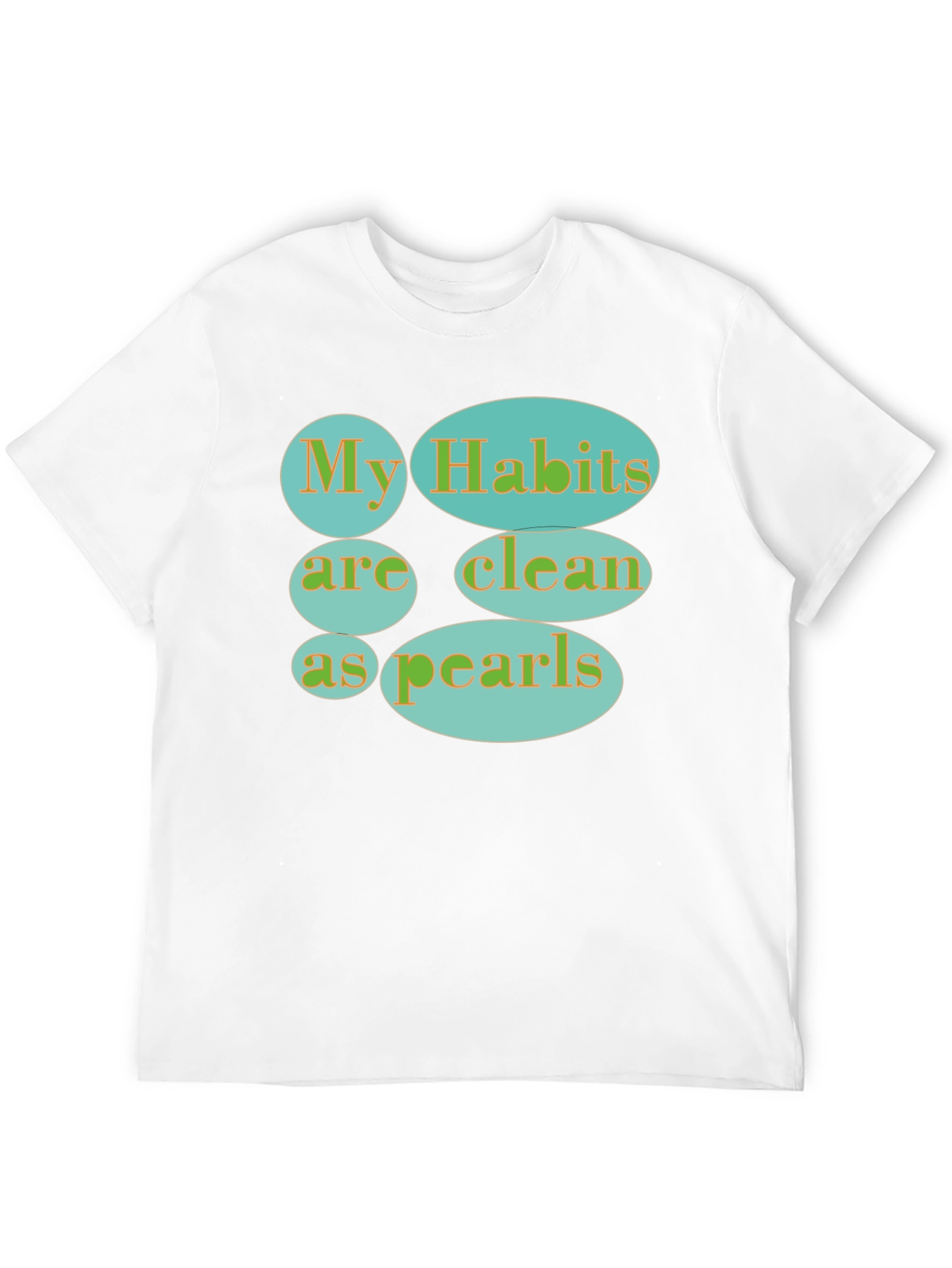 Black Habits Clean as Pearls Graphic Tee - Black view 12