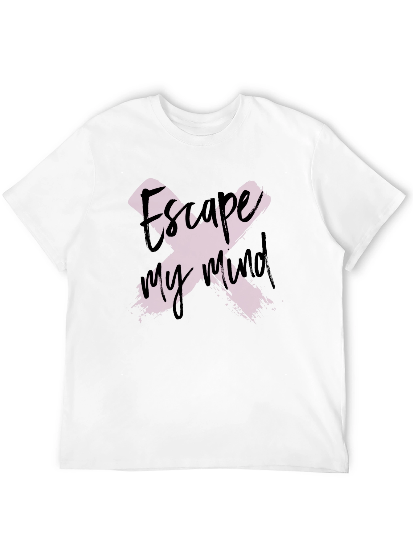 Black Escape My Mind Graphic Print Tee view 12