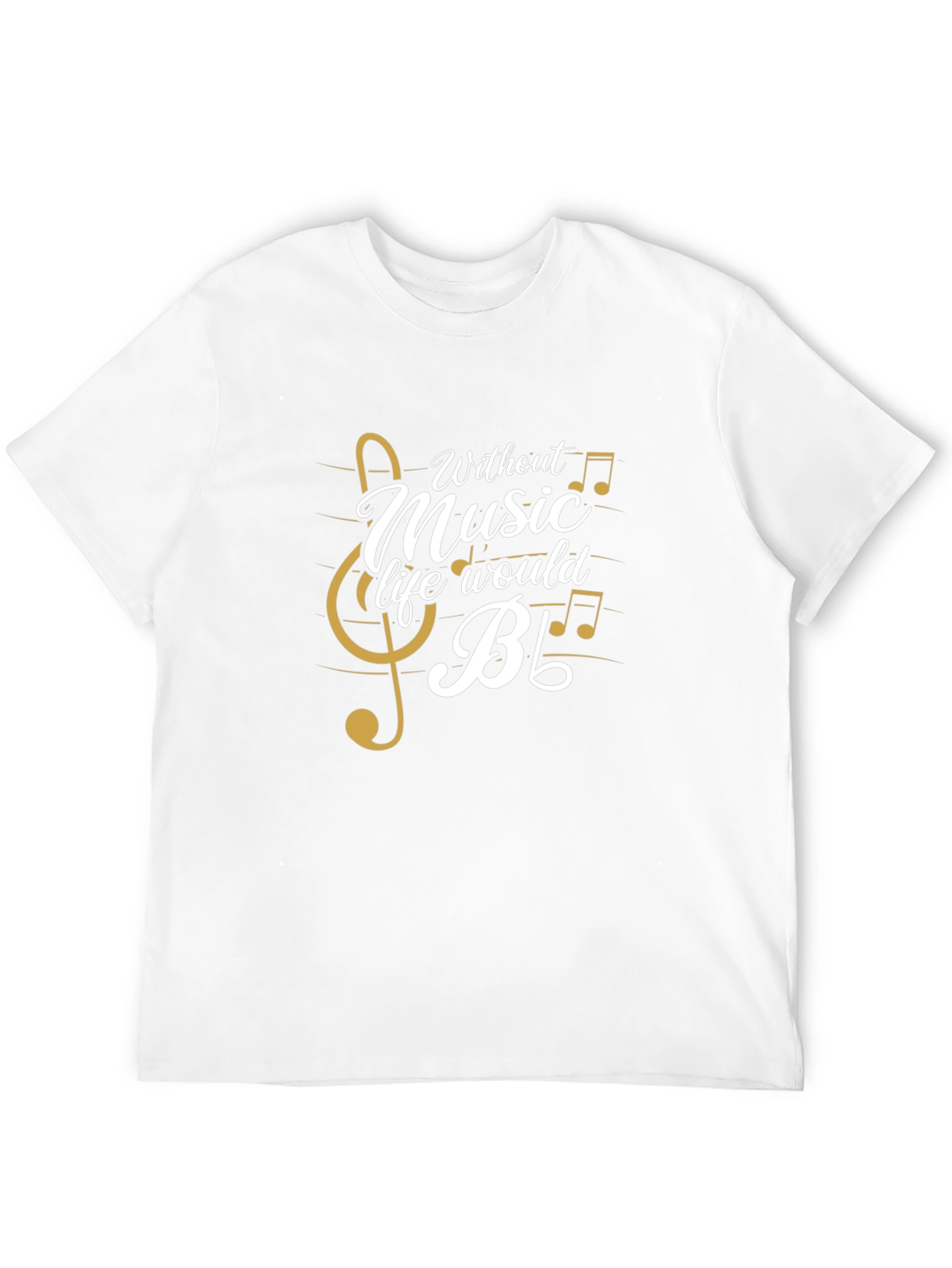 Black Music Lover Graphic Tee - Life Without Music view 12