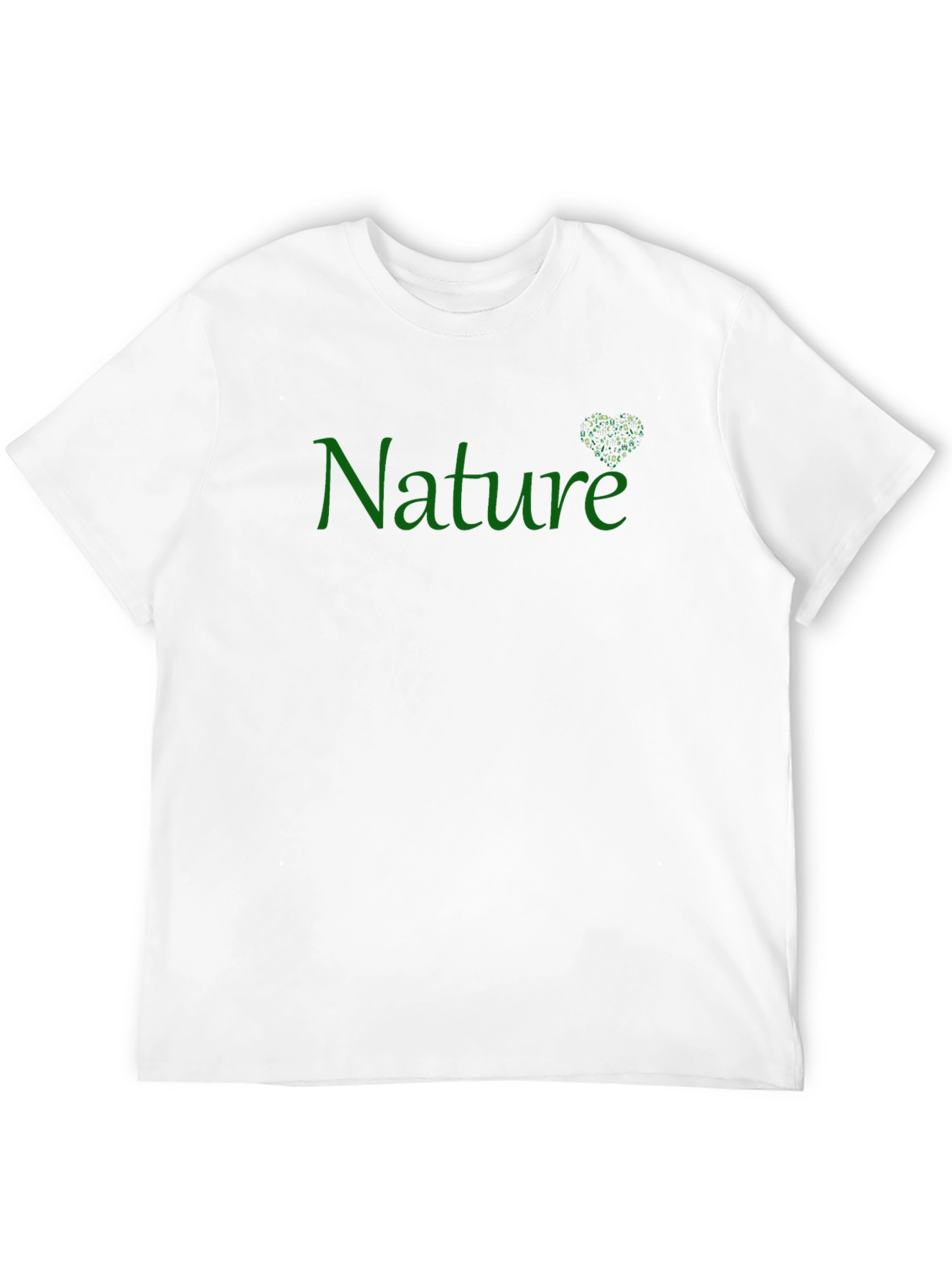 Black Nature Graphic Black T-Shirt view 12