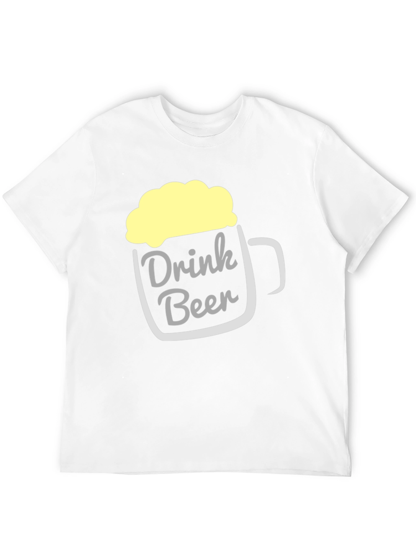 Black Drink Beer T-Shirt - Funny Beer Mug Design view 12