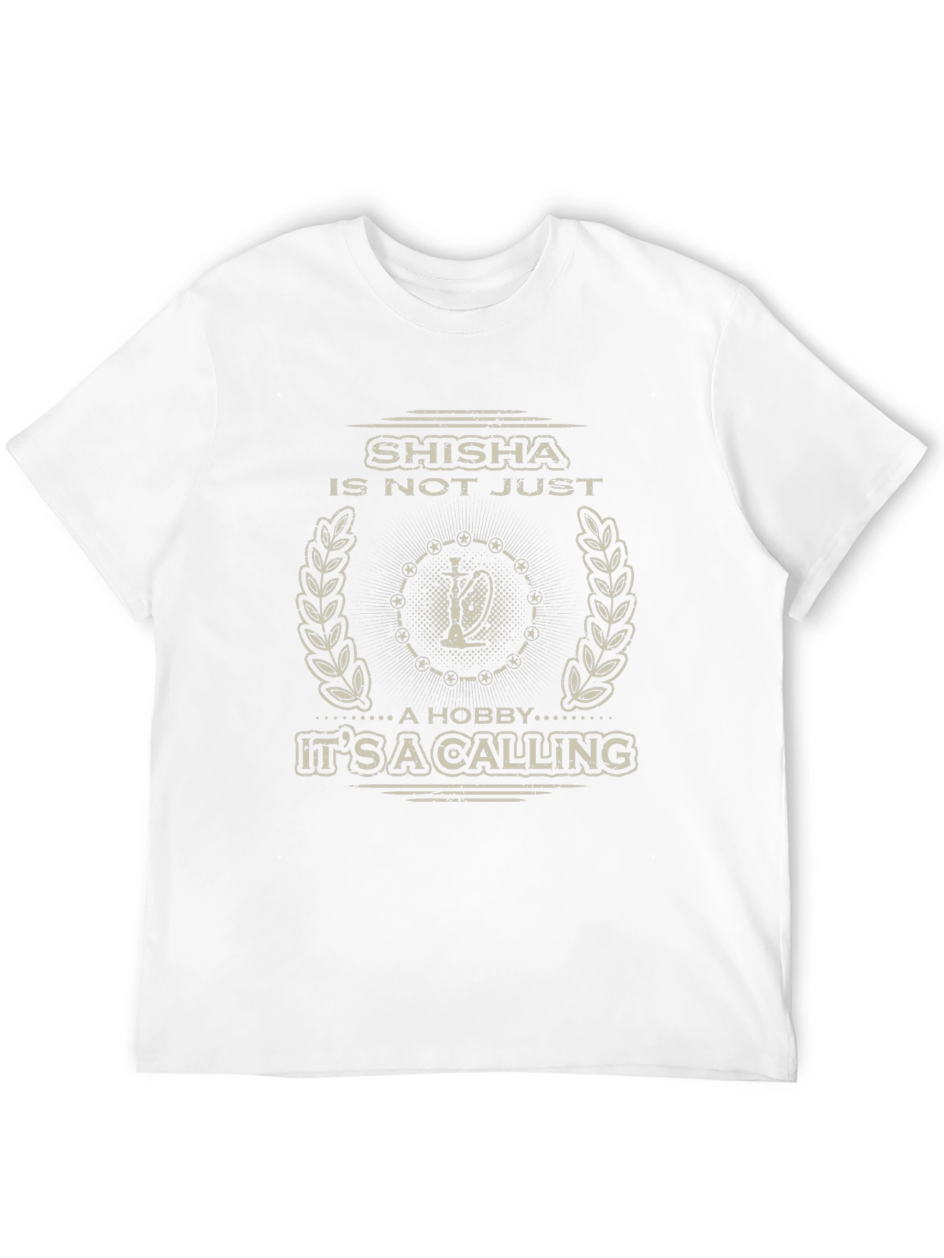 Black Shisha Calling Graphic Tee - Stylish Hobby T-Shirt view 12