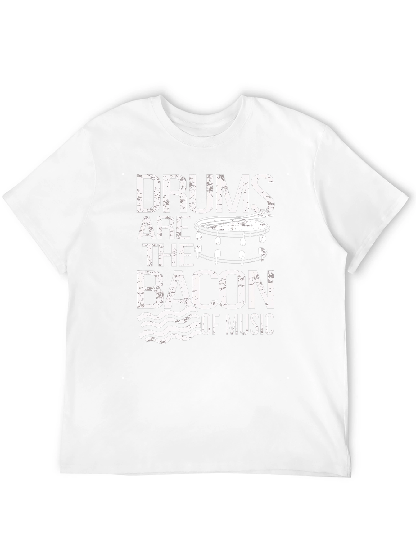 Drums are the Bacon of Music Graphic Tee - 12