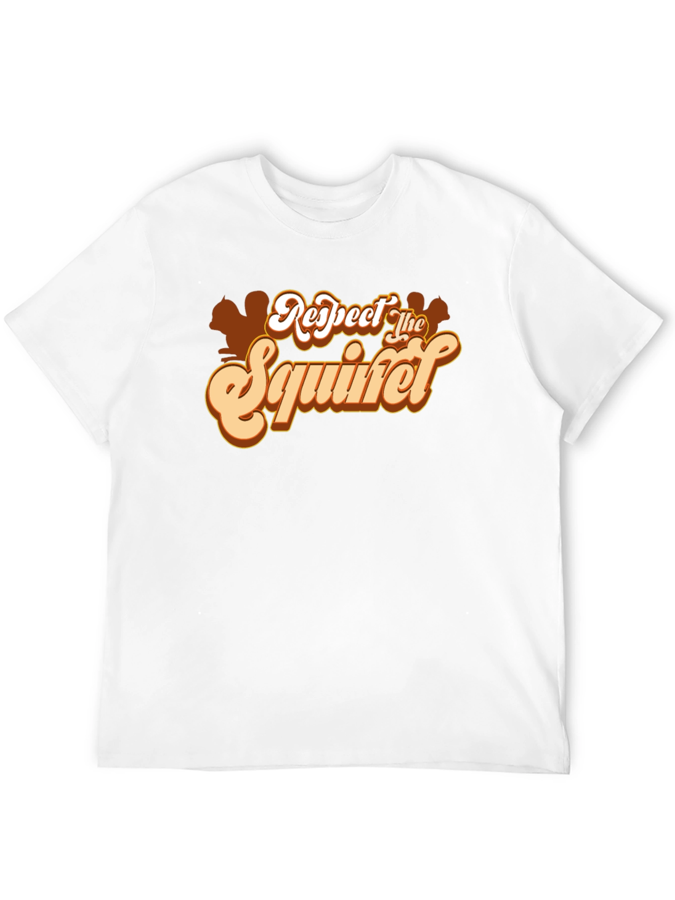 Black Respect The Squirrel T-Shirt Black view 12