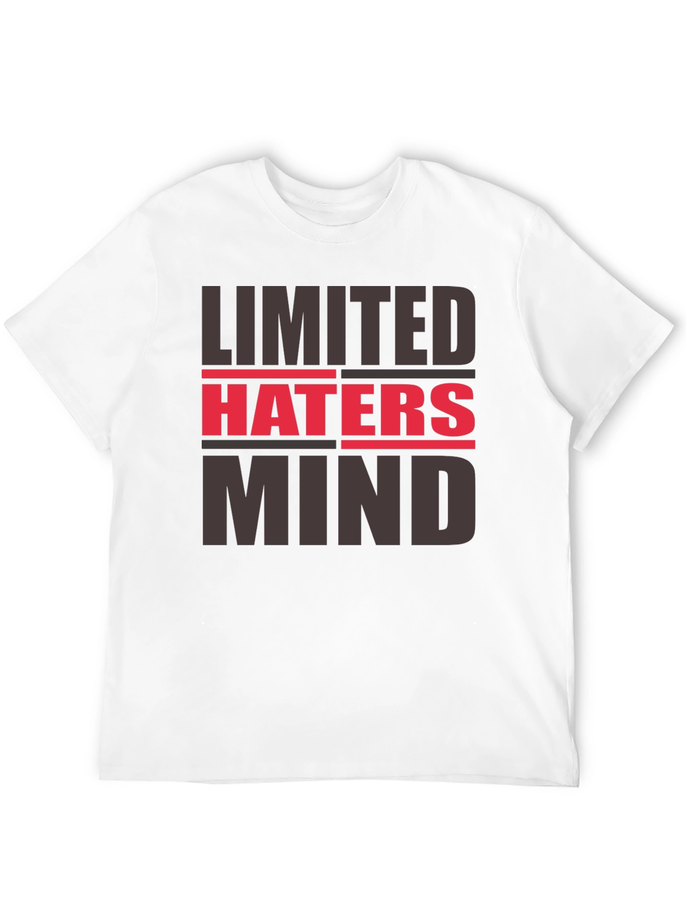 Black Limited Haters Mind Graphic Tee view 12