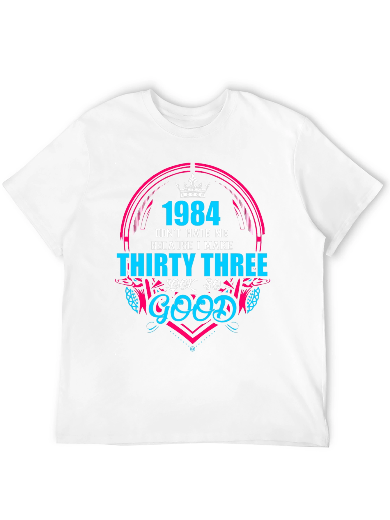 Black 1984 Thirty Three Look So Good Graphic Tee view 12