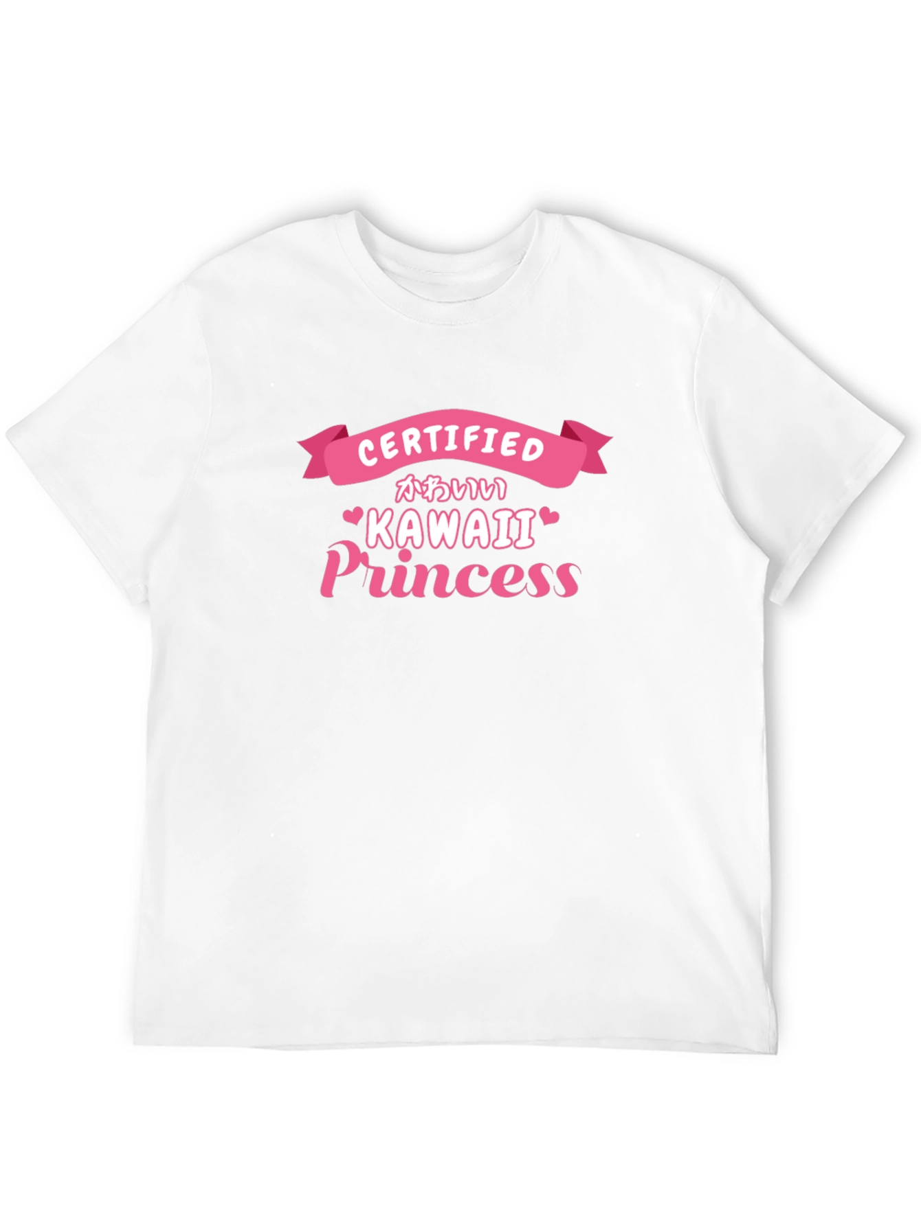 Black Kawaii Princess Certified T-Shirt Cute Aesthetic view 12