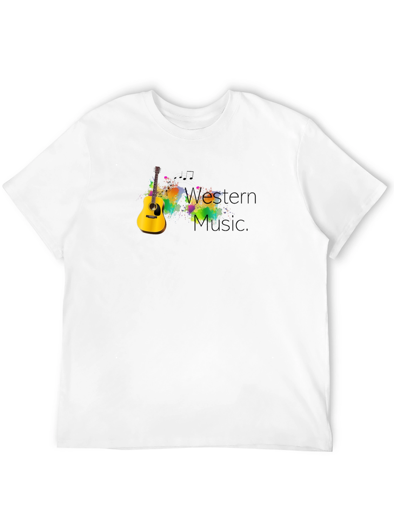 Black Western Music Graphic T-Shirt - Soft Cotton Blend view 12
