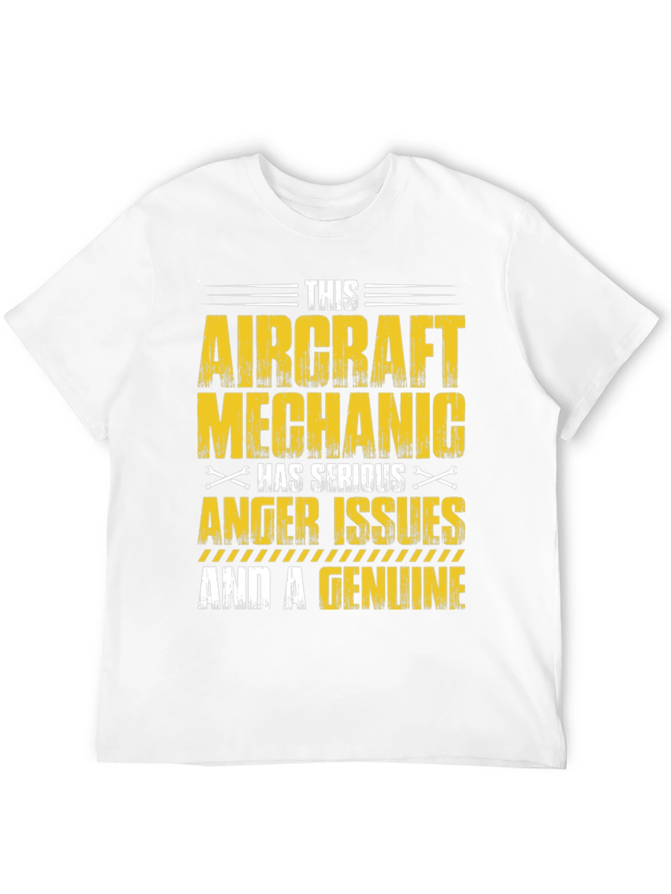 Aircraft Mechanic Anger Issues T-Shirt - 12