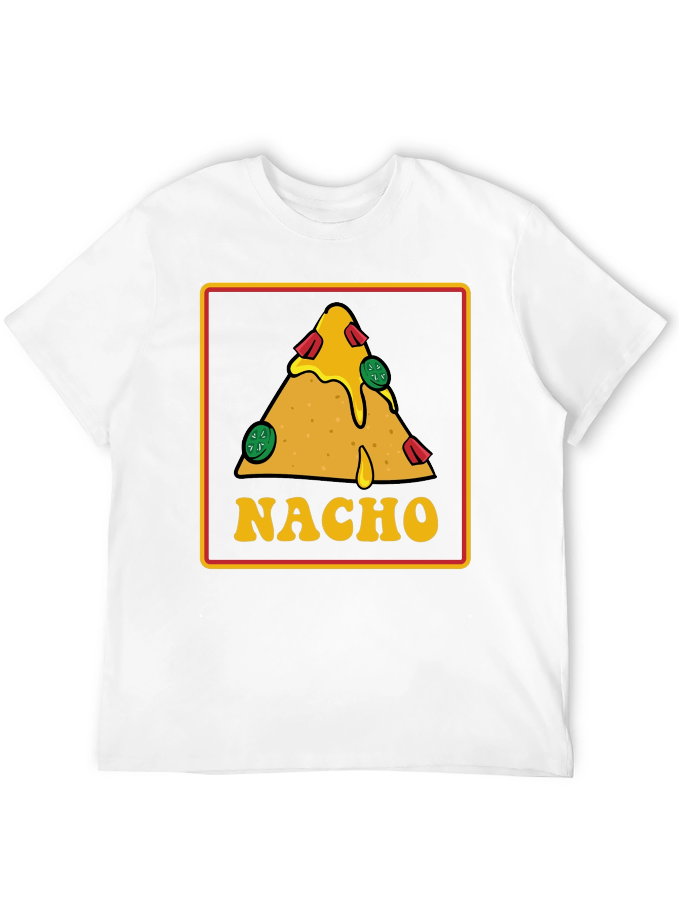 Black Nacho T-Shirt: Foodie Fun! view 12