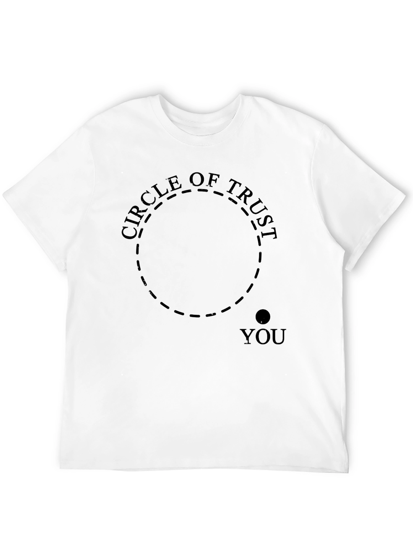 Black Circle of Trust Graphic T-Shirt view 12