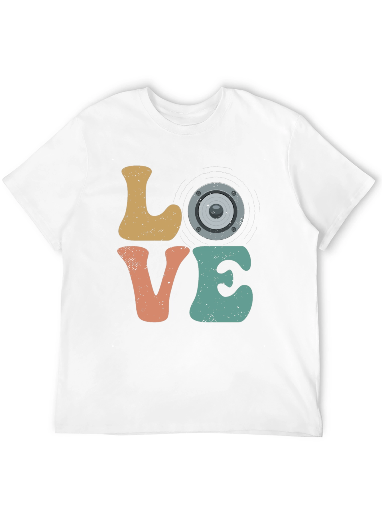 Black Love Speaker T-Shirt - Music Lover Tee view 12