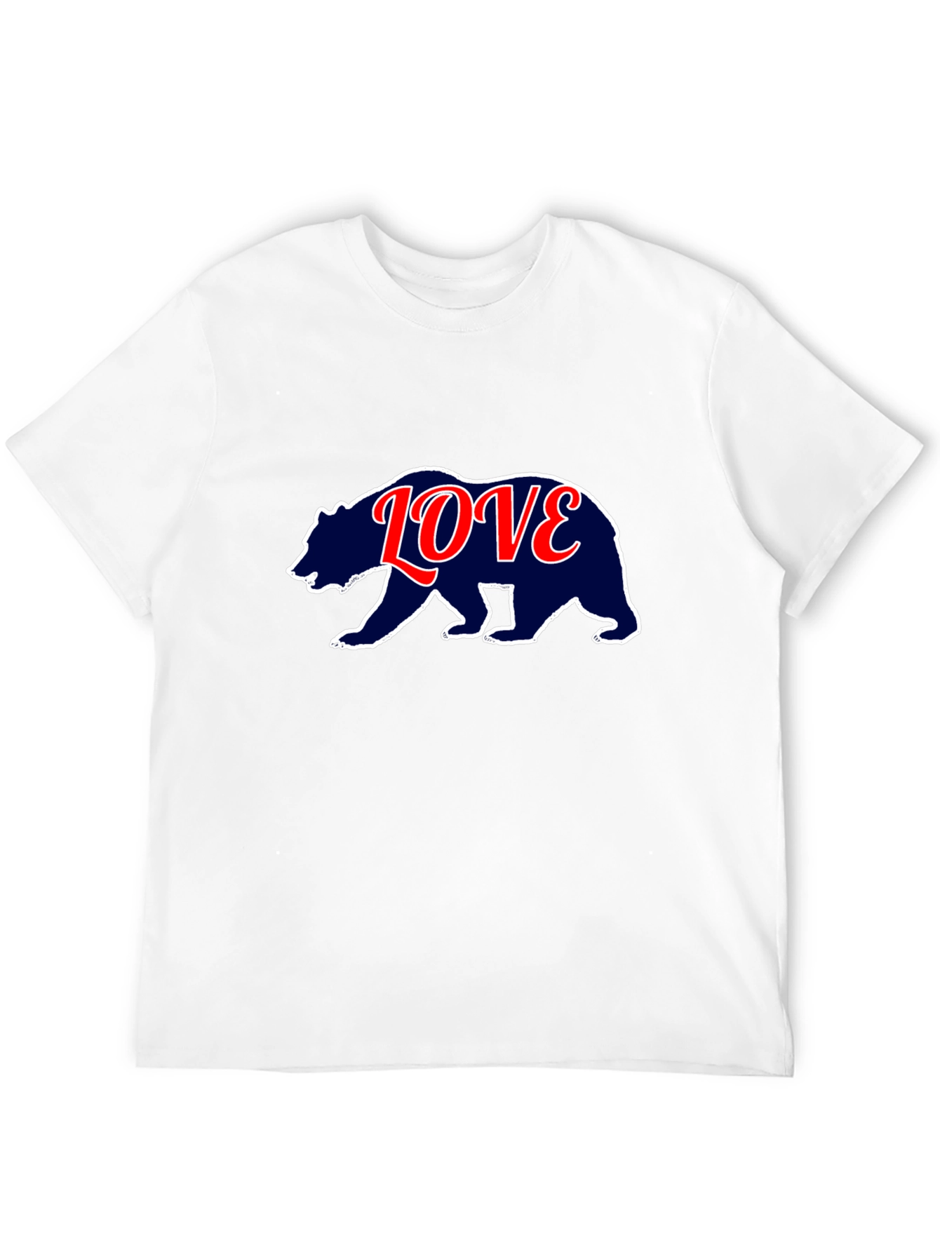 Black Bear Love T-Shirt - Stylish Graphic Tee view 12